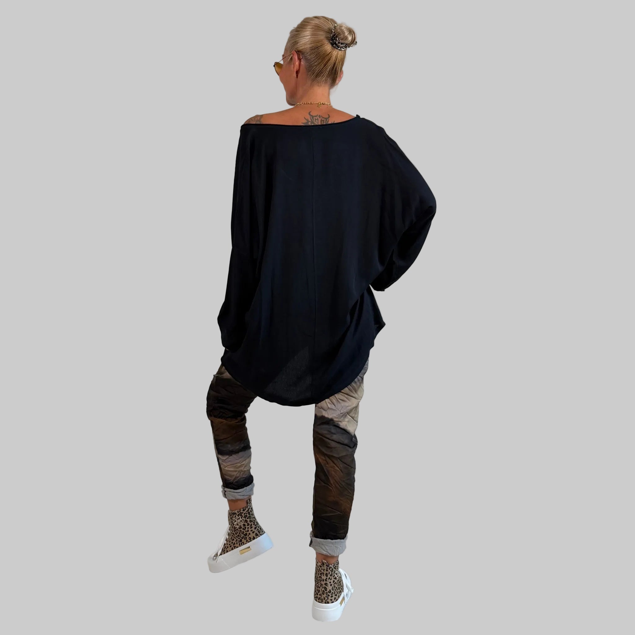 Longshirt Oversized "AMORE" - Farbauswahl