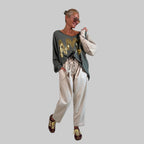 Longshirt Oversized "AMORE" - Farbauswahl
