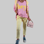Langarmshirt Hey - Farbauswahl