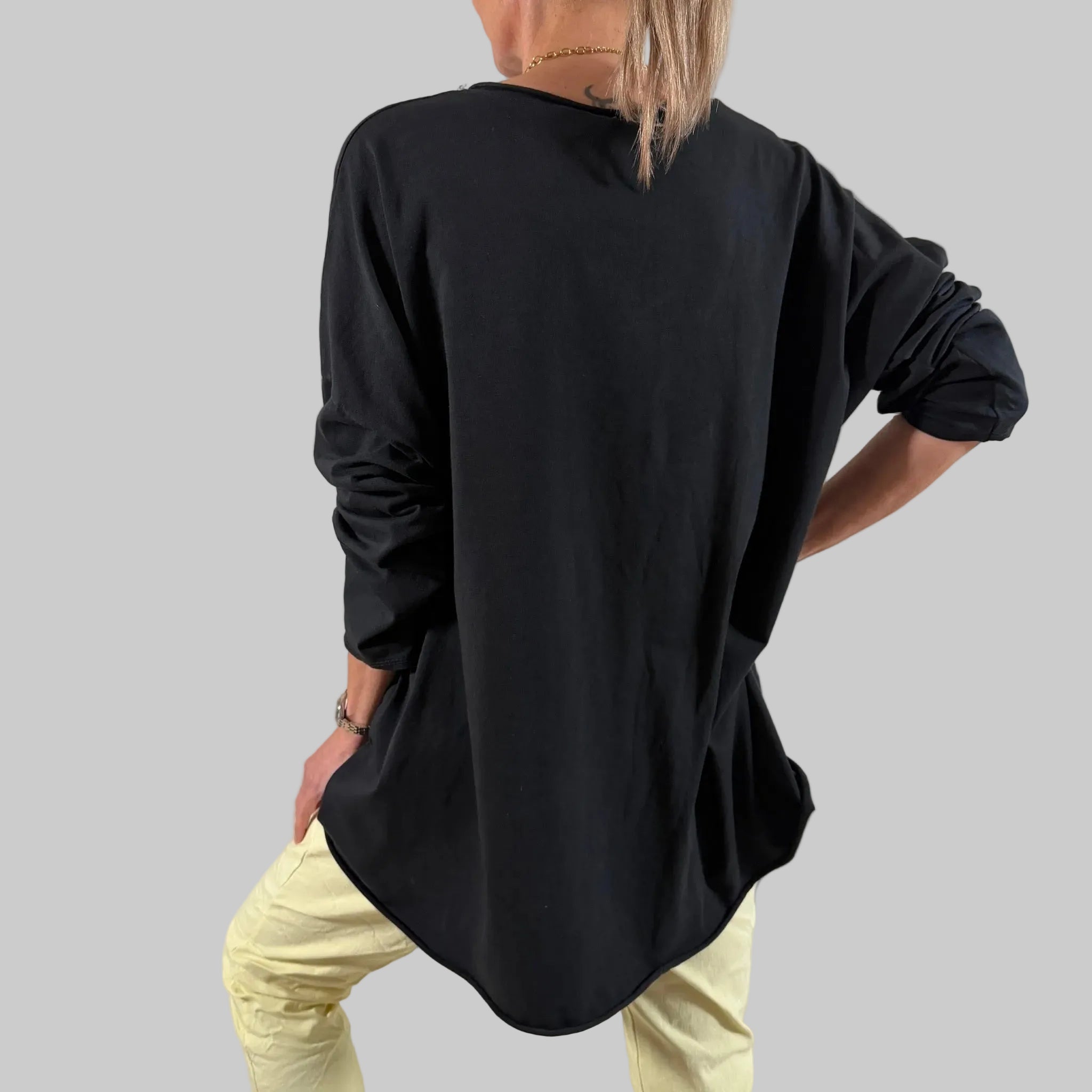 Langarmshirt Hey - Farbauswahl