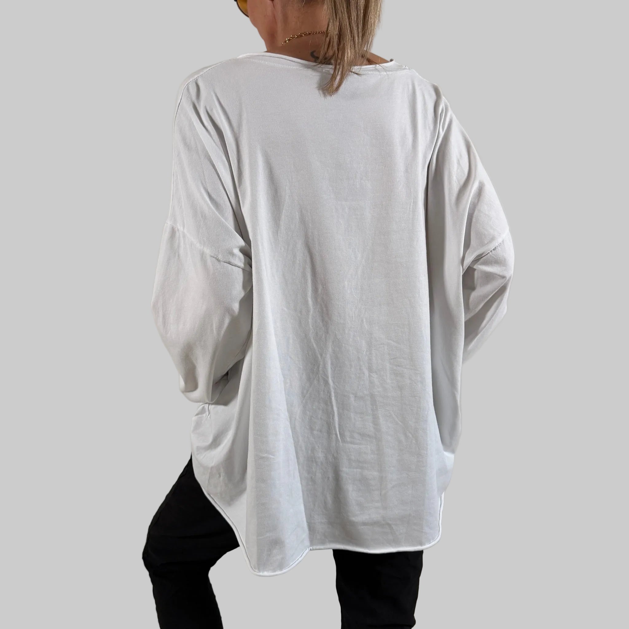 Langarmshirt Hey - Farbauswahl