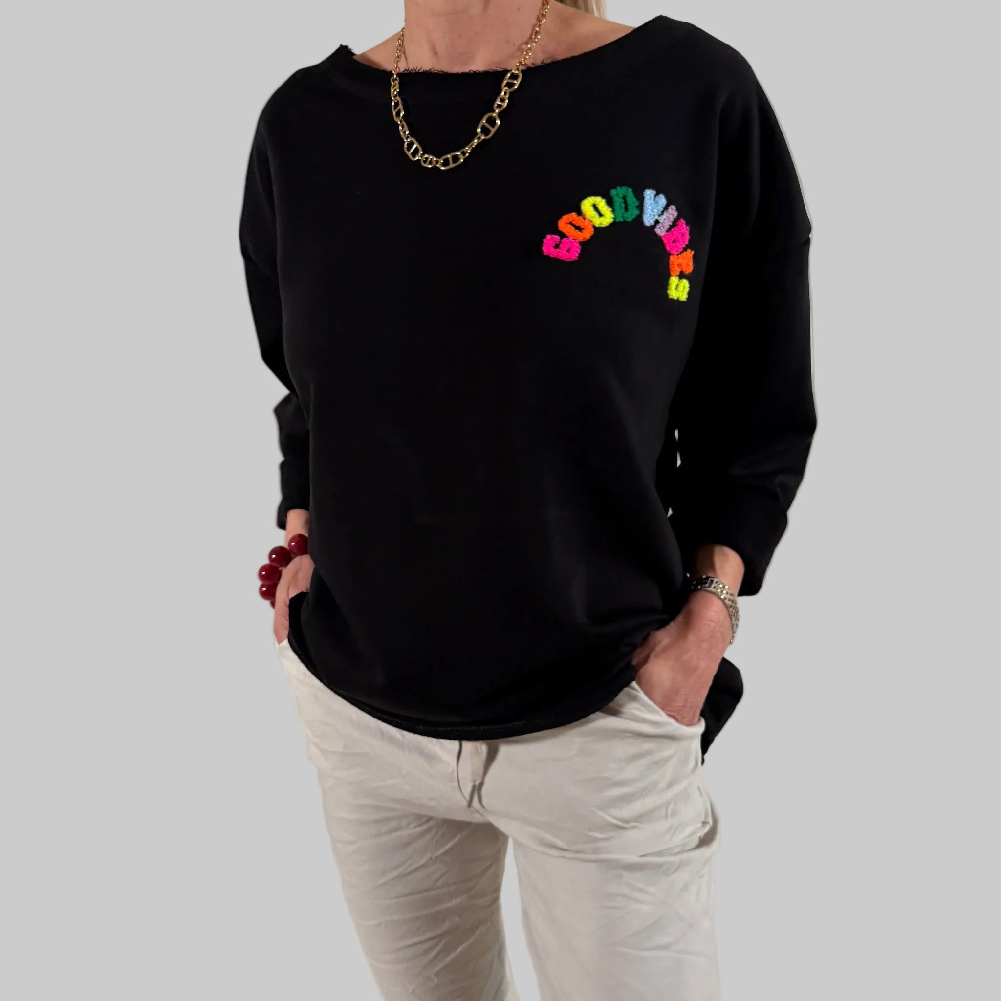 Sommersweater Good Vibes