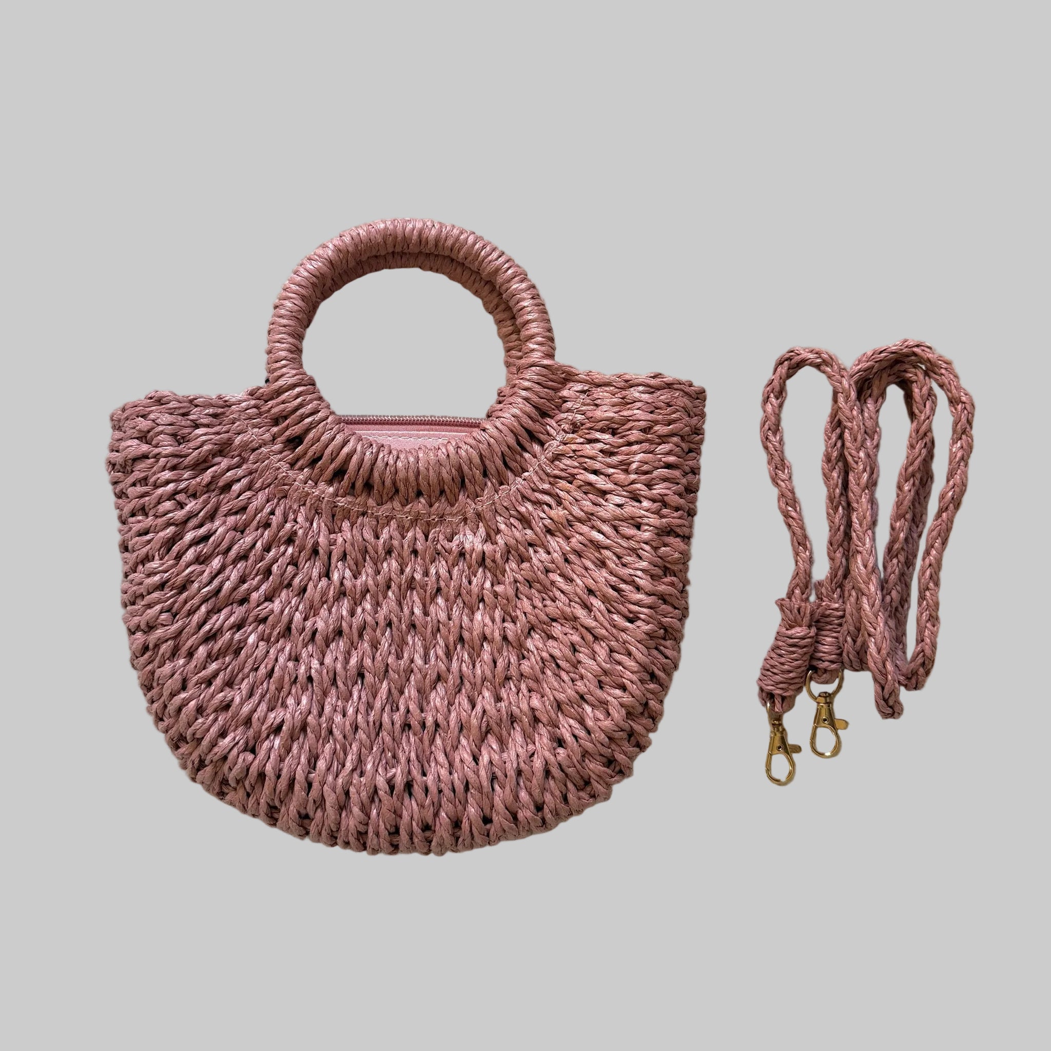 Tasche Strohoptik - Farbauswahl