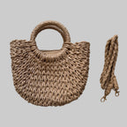 Tasche Strohoptik - Farbauswahl