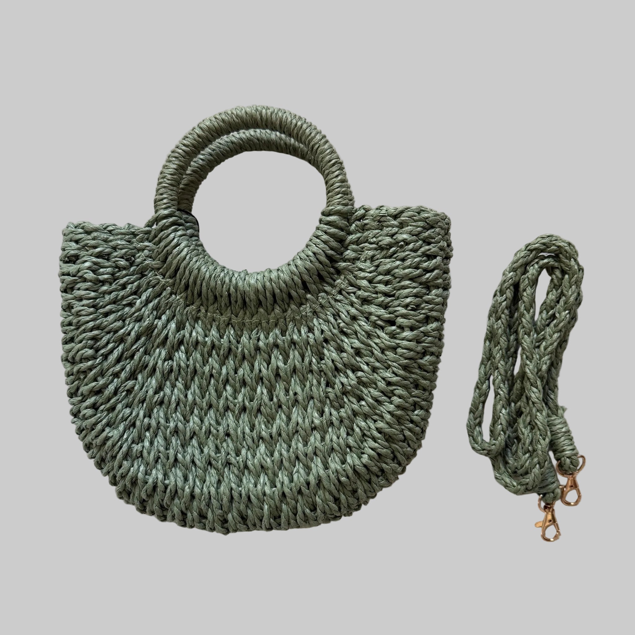 Tasche Strohoptik - Farbauswahl