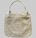 Shopper Strohoptik Large - Farbauswahl
