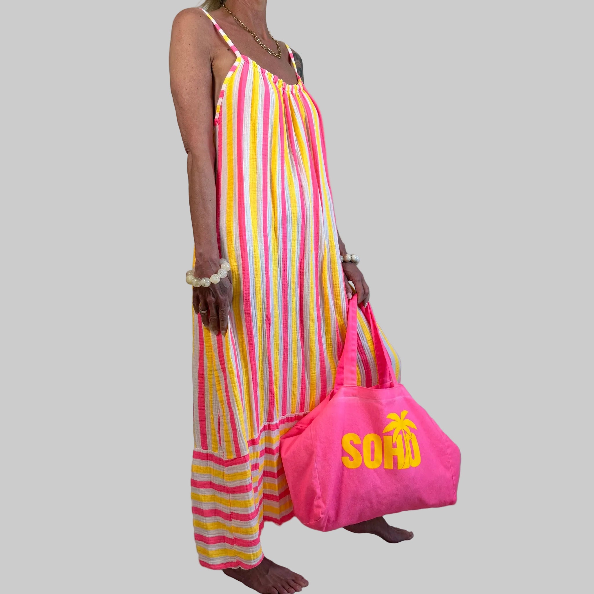 Musselin Sommerkleid - Farbauswahl
