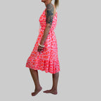 Musselin Sommerkleid kurz - Farbauswahl