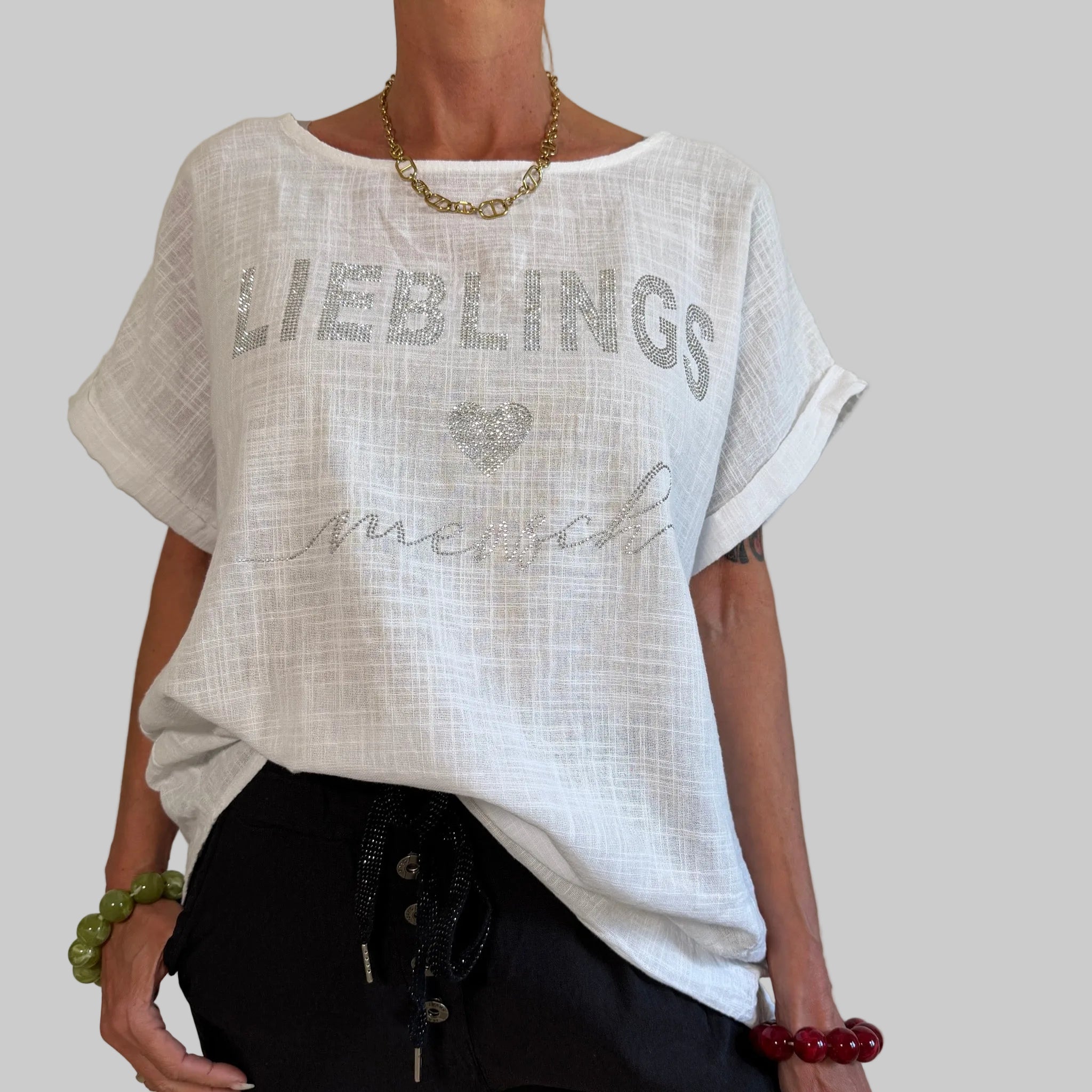 Shirt Lieblingsmensch Kurzarm - Farbauswahl