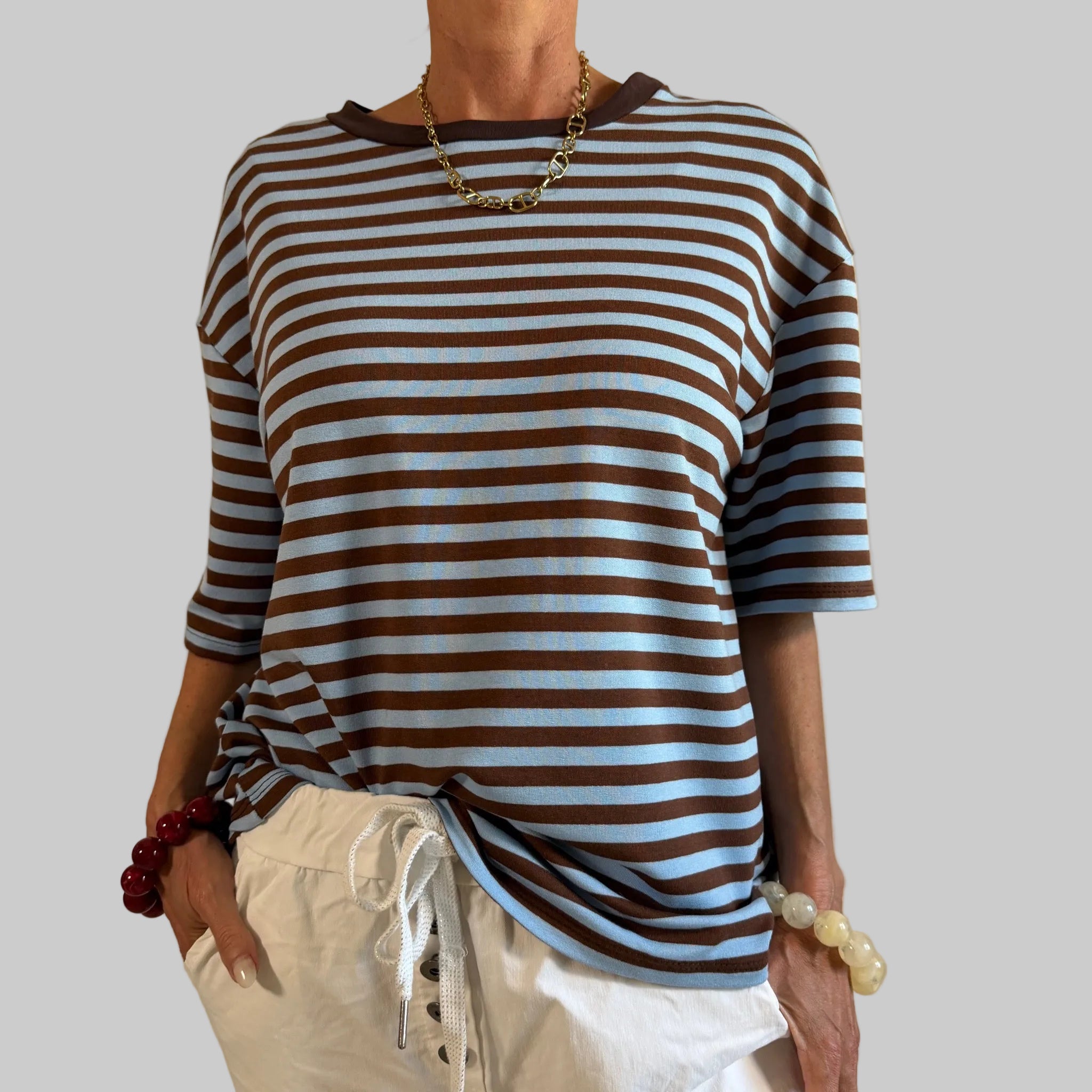 T-Shirt Streifen - Farbauswahl