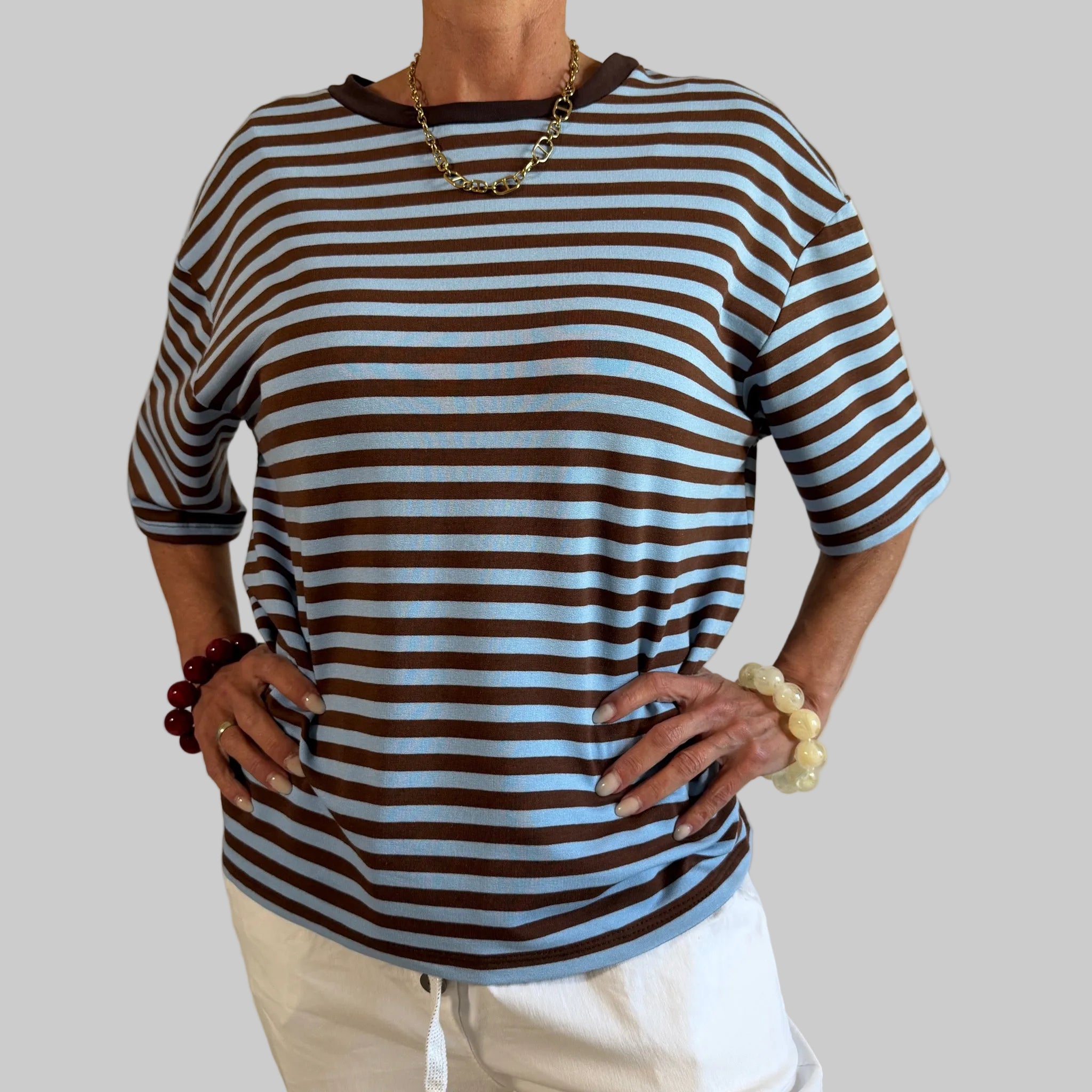 T-Shirt Streifen - Farbauswahl