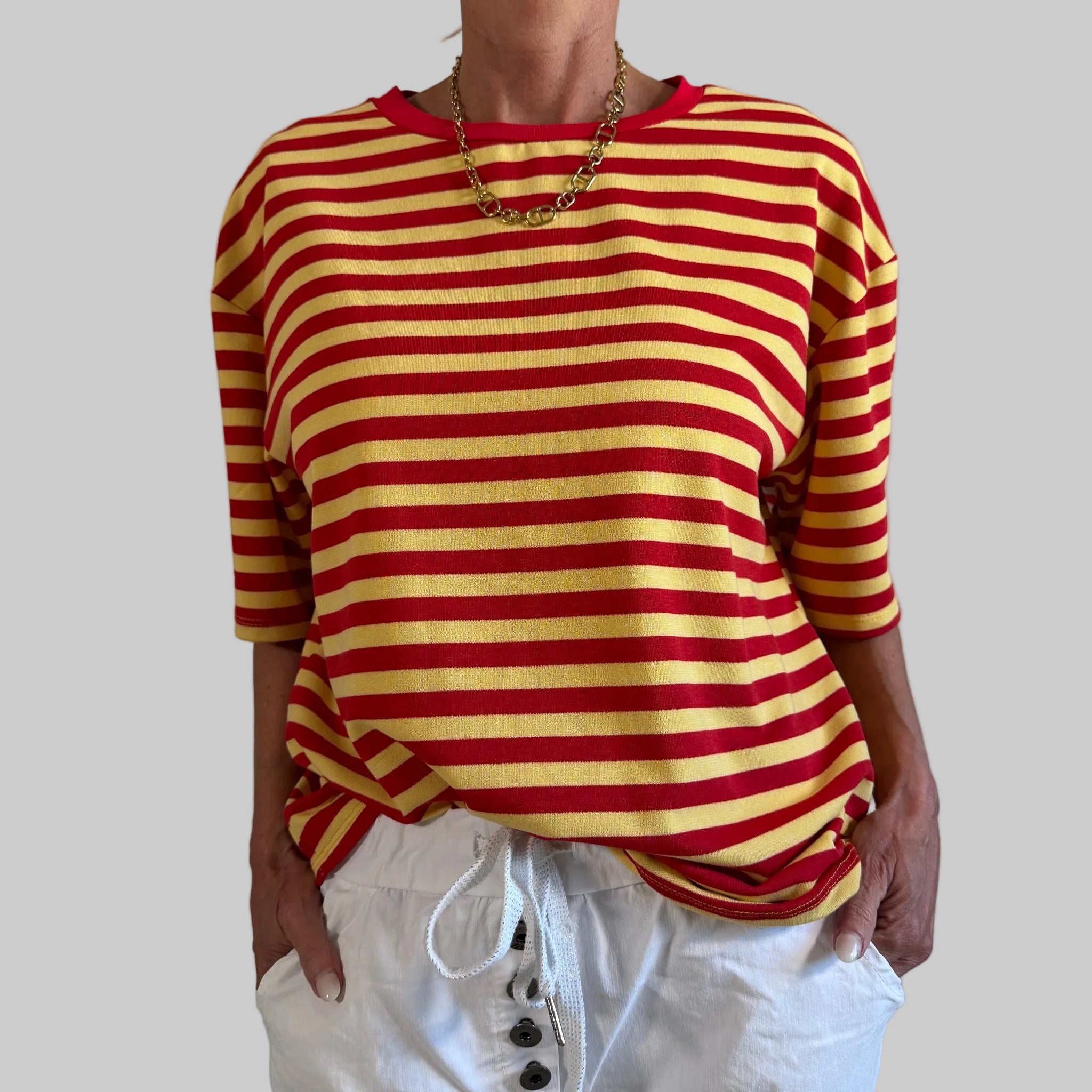 T-Shirt Streifen - Farbauswahl
