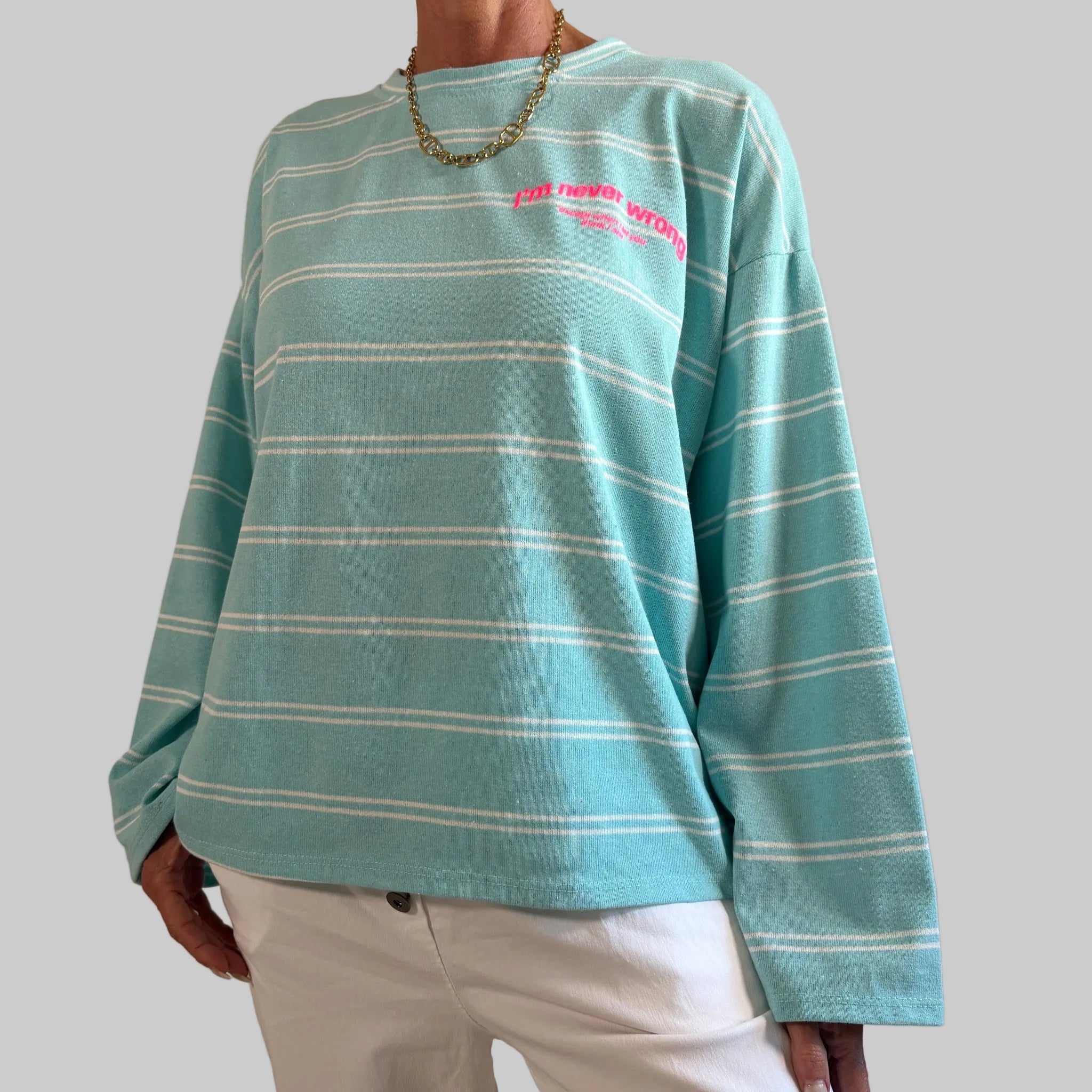 Langarmshirt gestreift - Farbauswahl