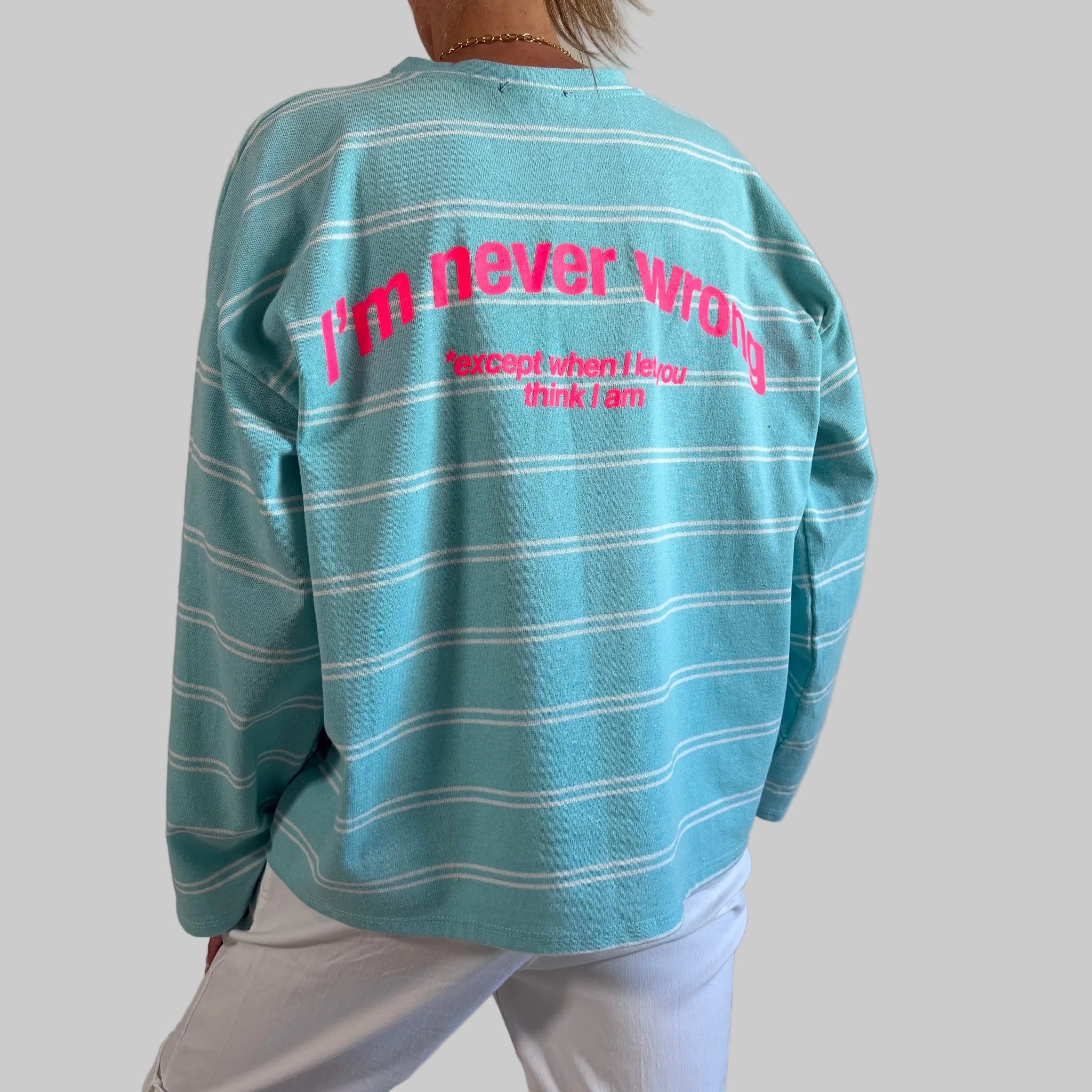 Langarmshirt gestreift - Farbauswahl