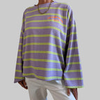 Langarmshirt gestreift - Farbauswahl