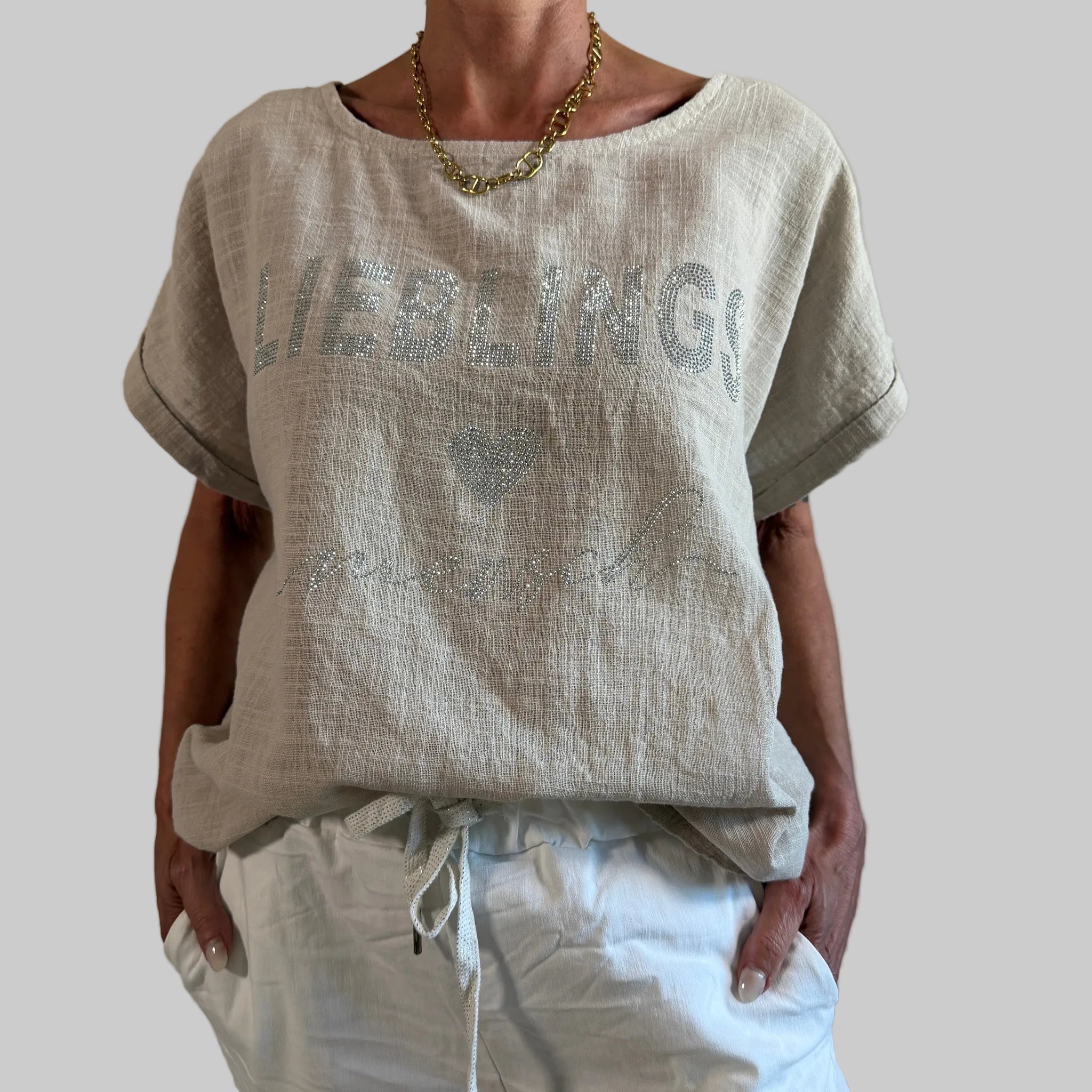 Shirt Lieblingsmensch Kurzarm - Farbauswahl
