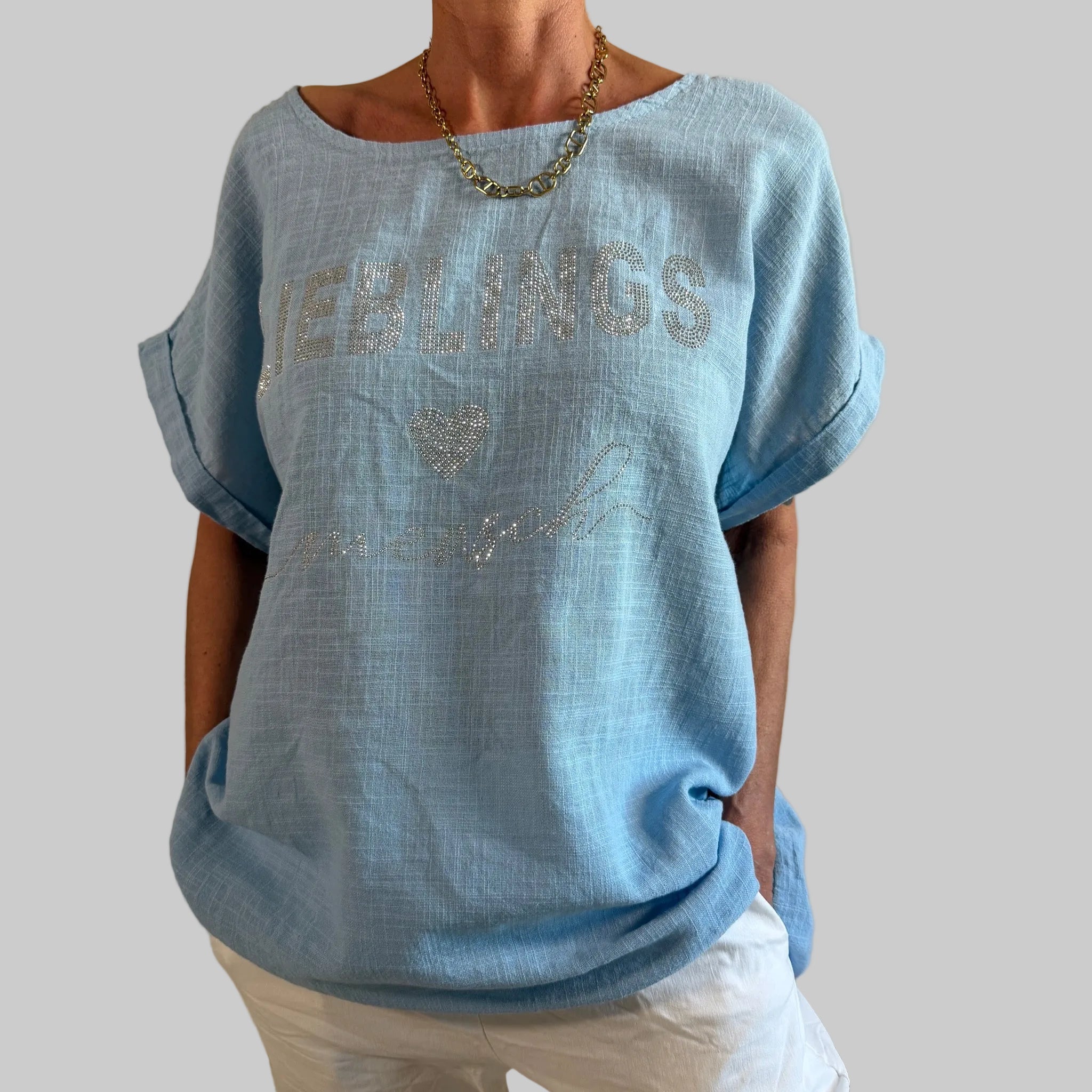 Shirt Lieblingsmensch Kurzarm - Farbauswahl