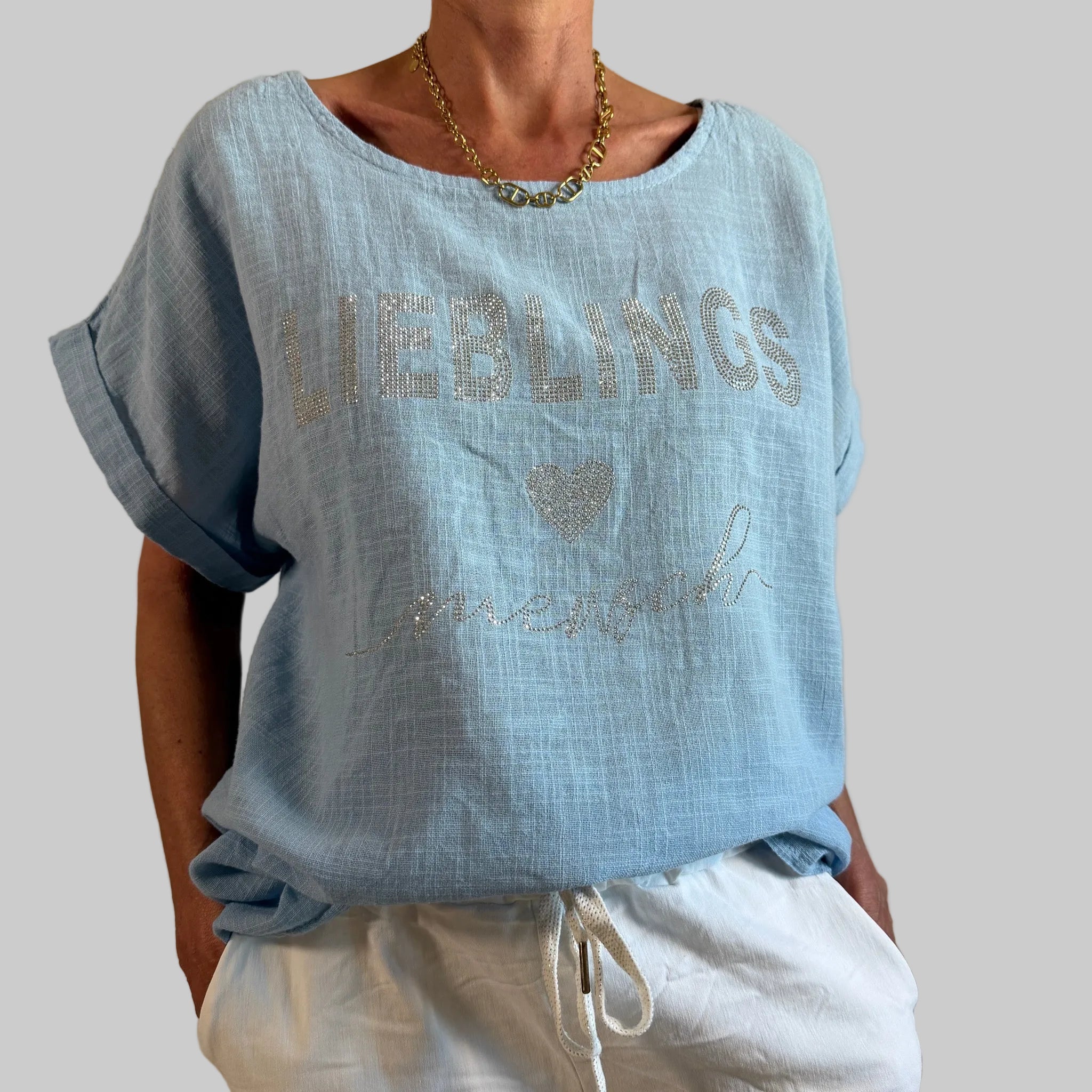 Shirt Lieblingsmensch Kurzarm - Farbauswahl