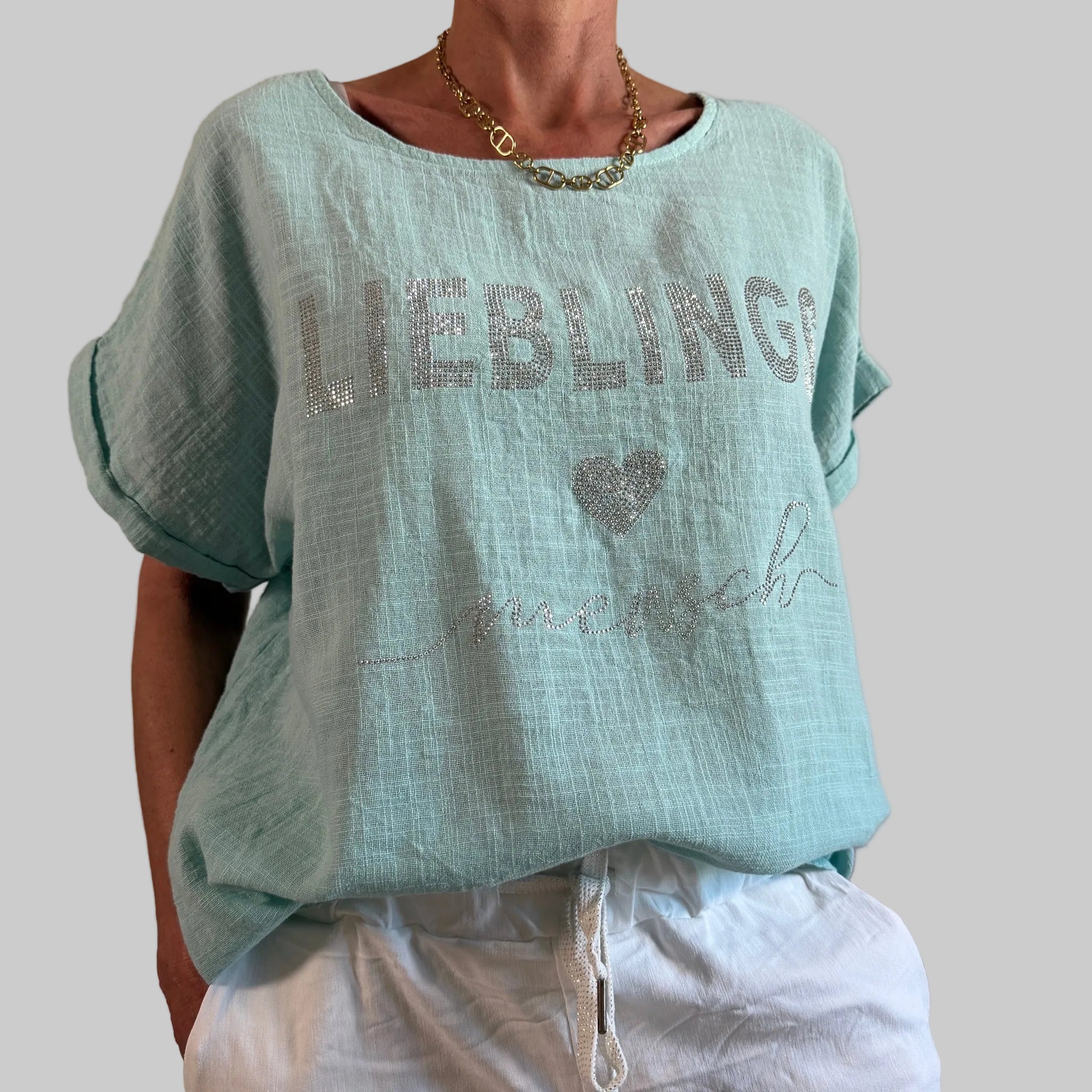 Shirt Lieblingsmensch Kurzarm - Farbauswahl