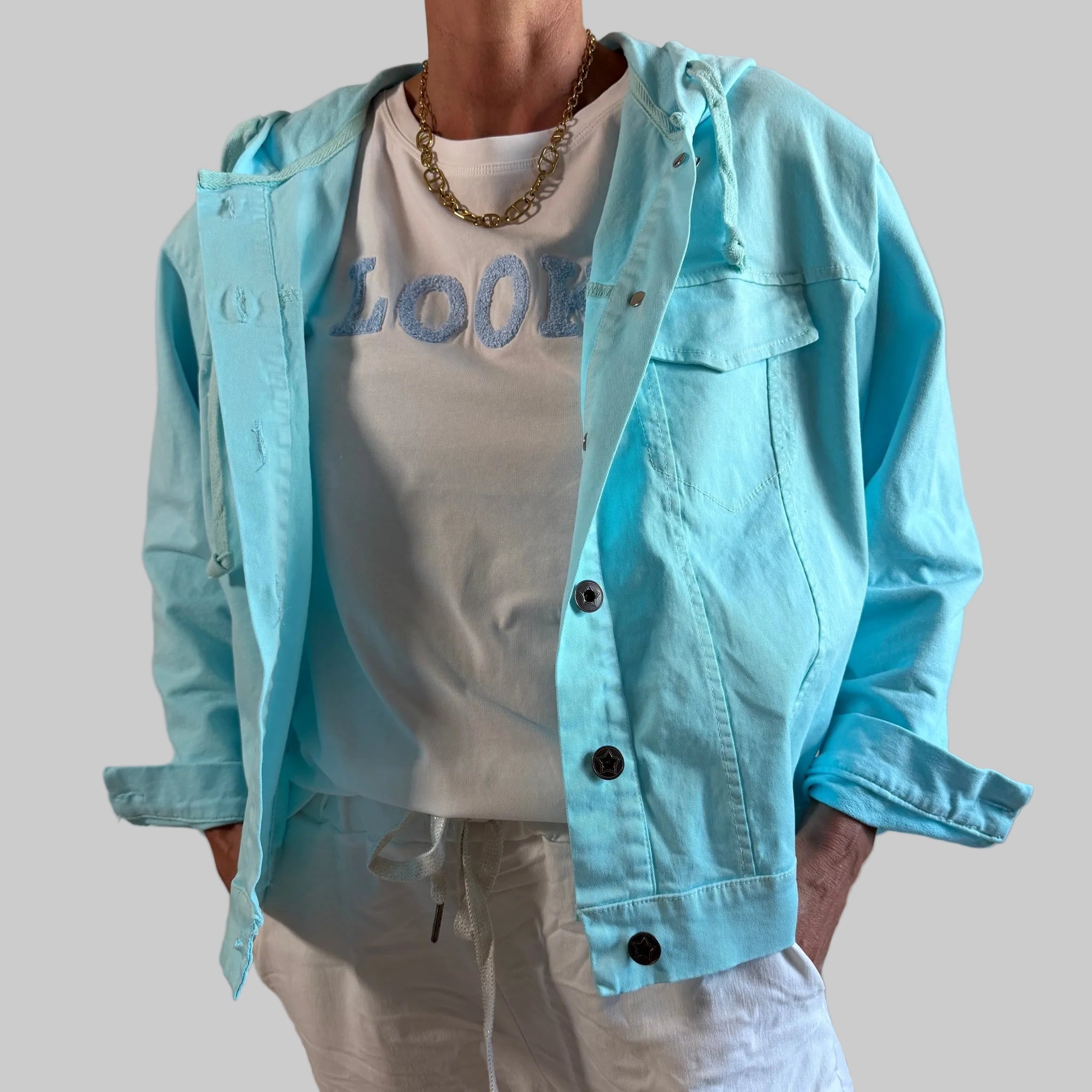 Jacke Hoodie Mix - Farbauswahl
