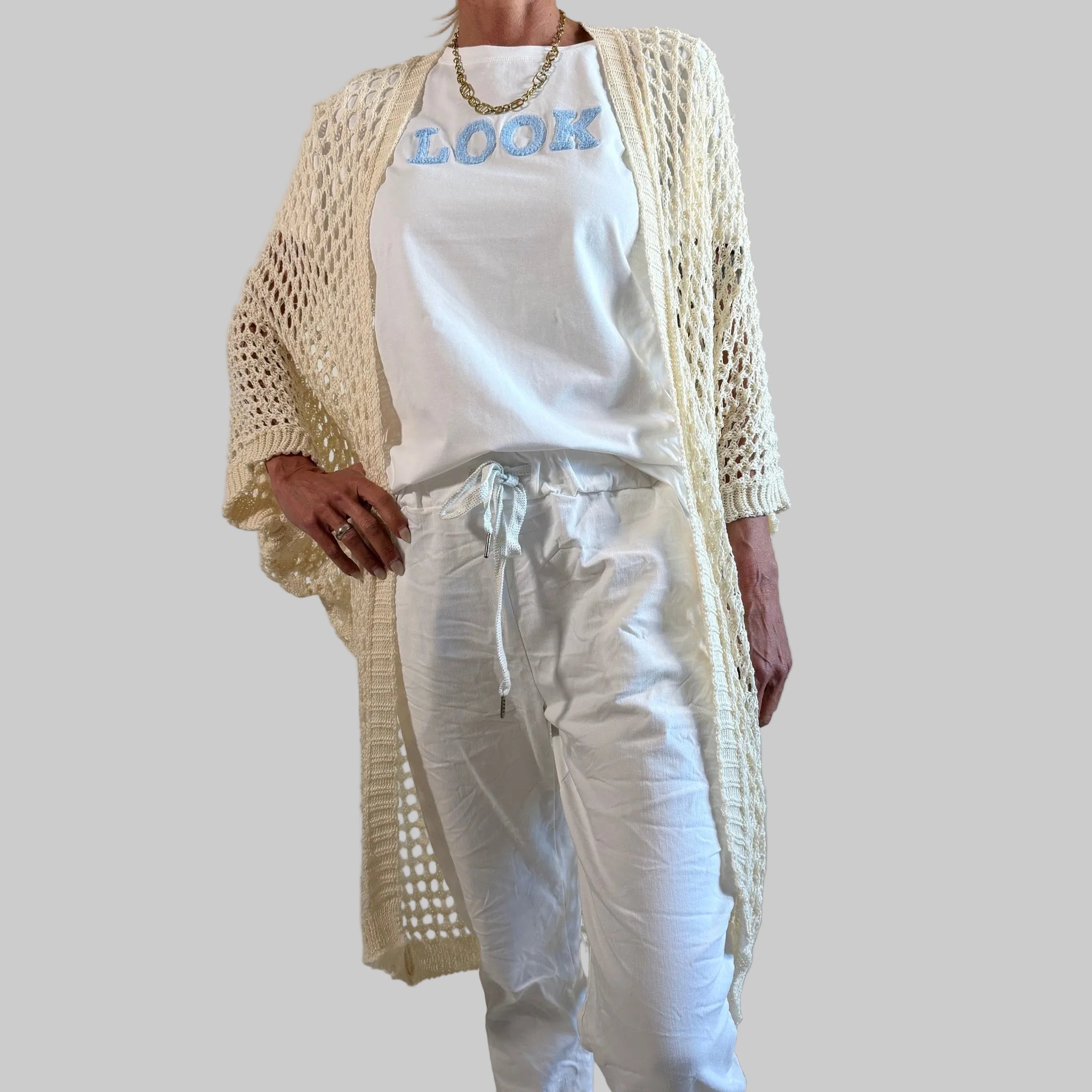 Strickcardigan 3/4 Arm - Farbauswahl