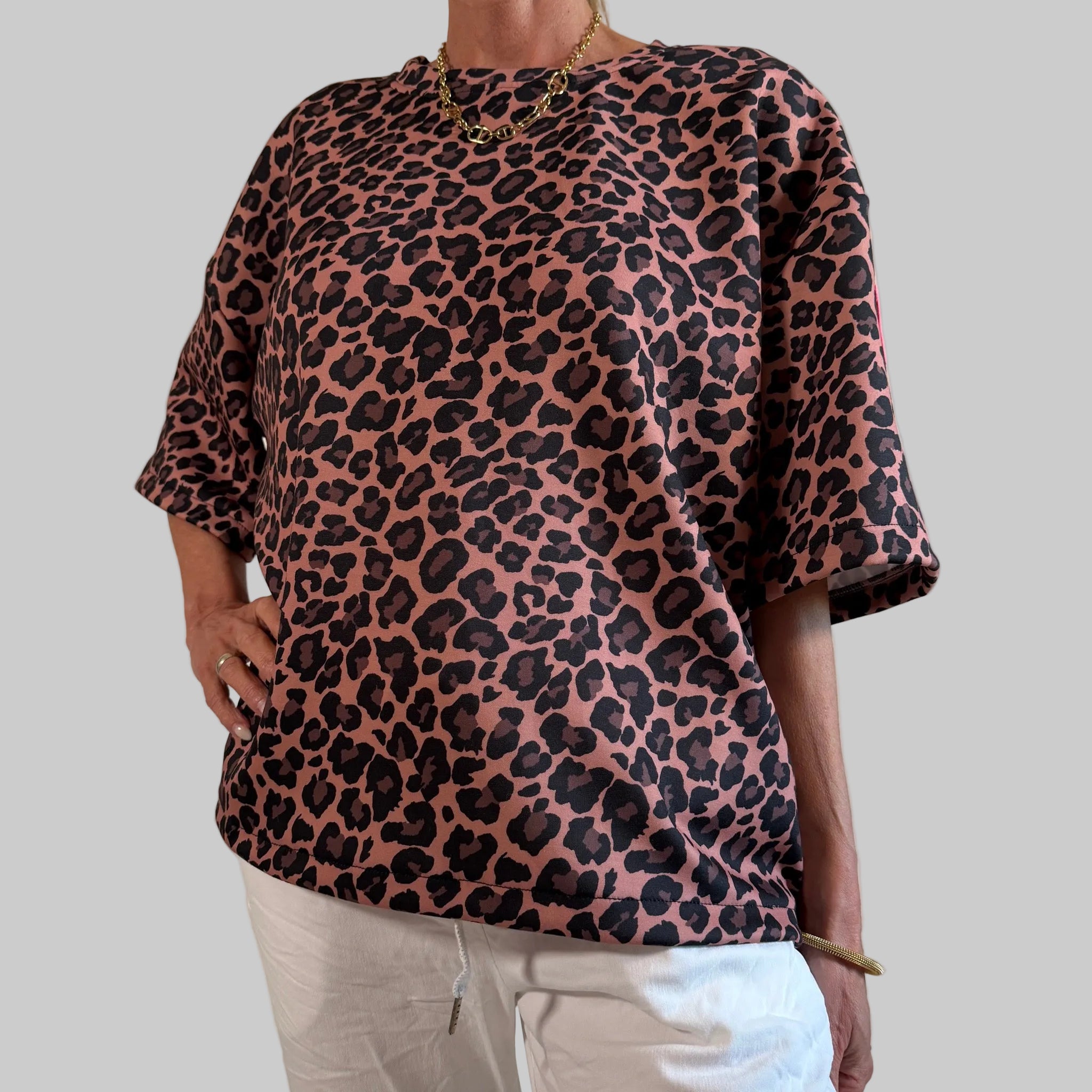 Shirt Leo mit Patch - Farbauswahl