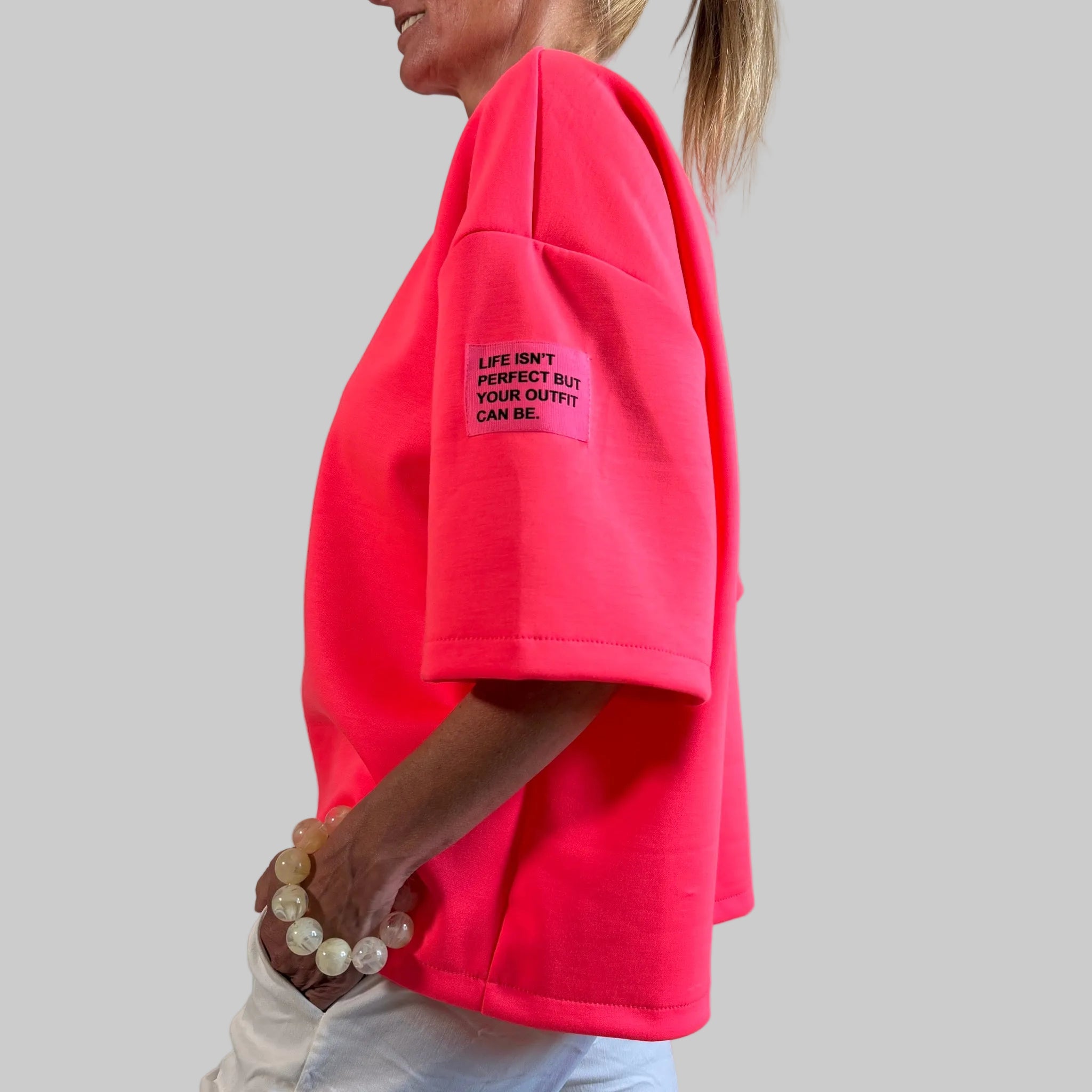 Shirt mit Patch - Farbauswahl