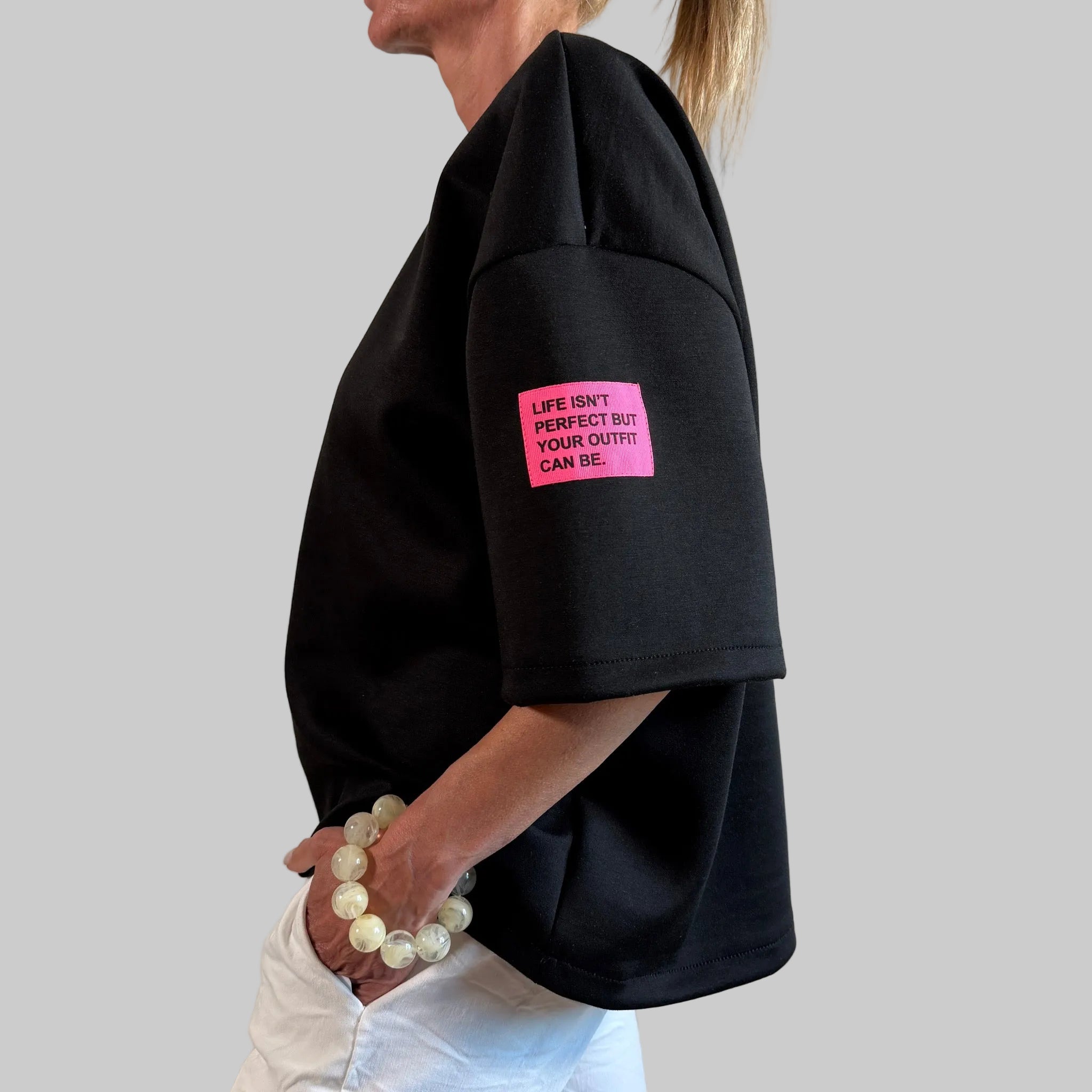Shirt mit Patch - Farbauswahl