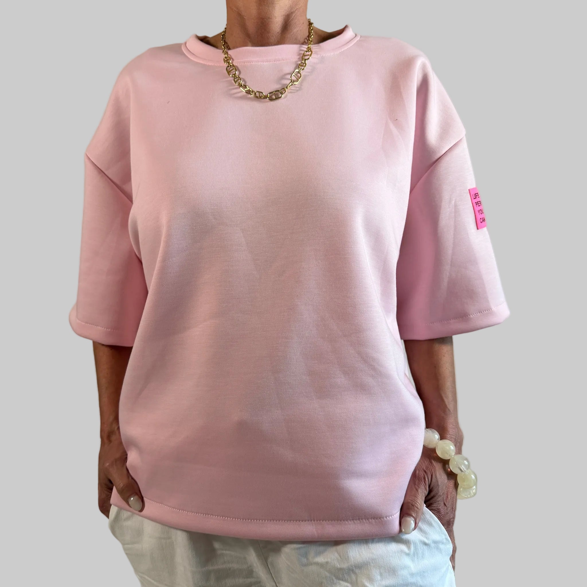 Shirt mit Patch - Farbauswahl