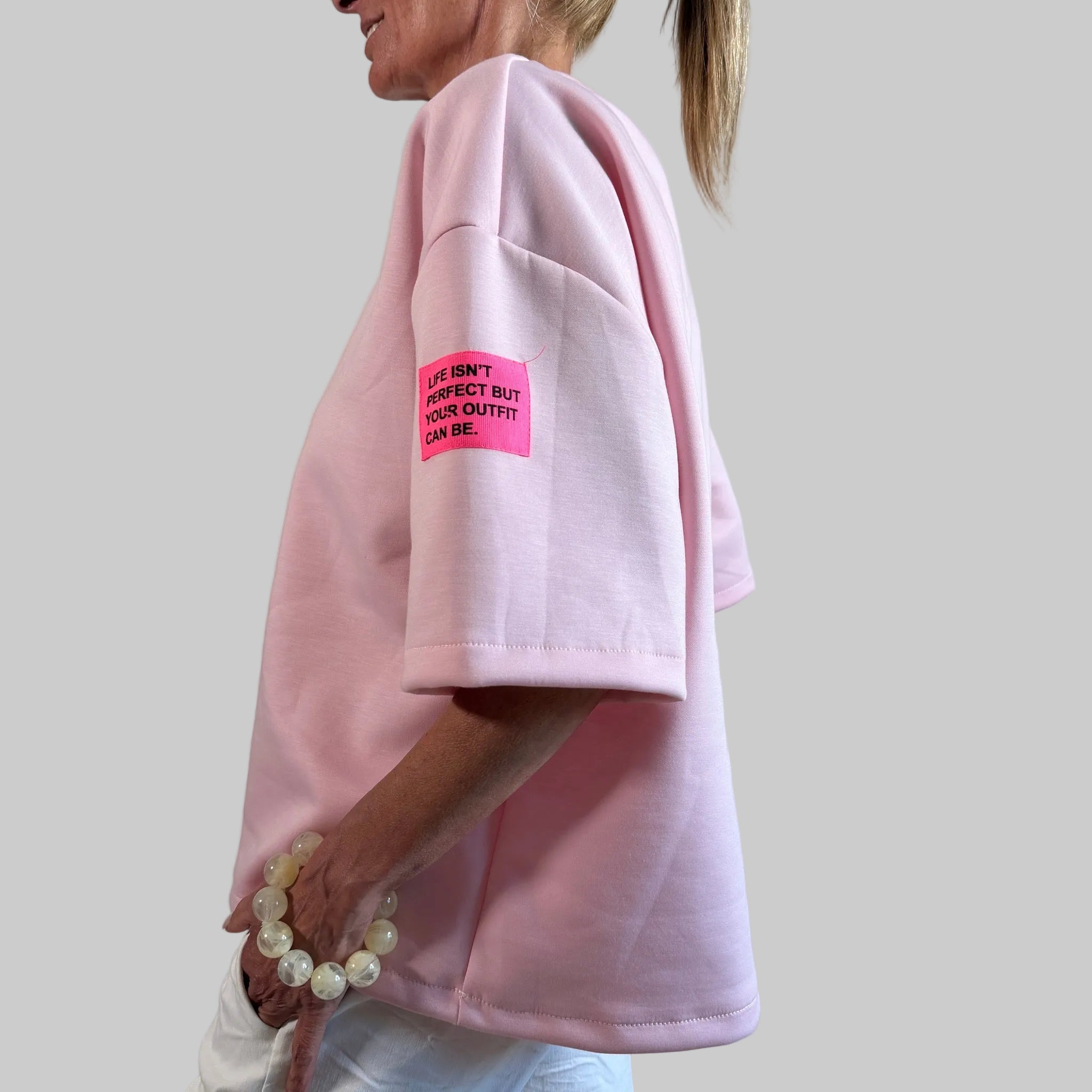 Shirt mit Patch - Farbauswahl
