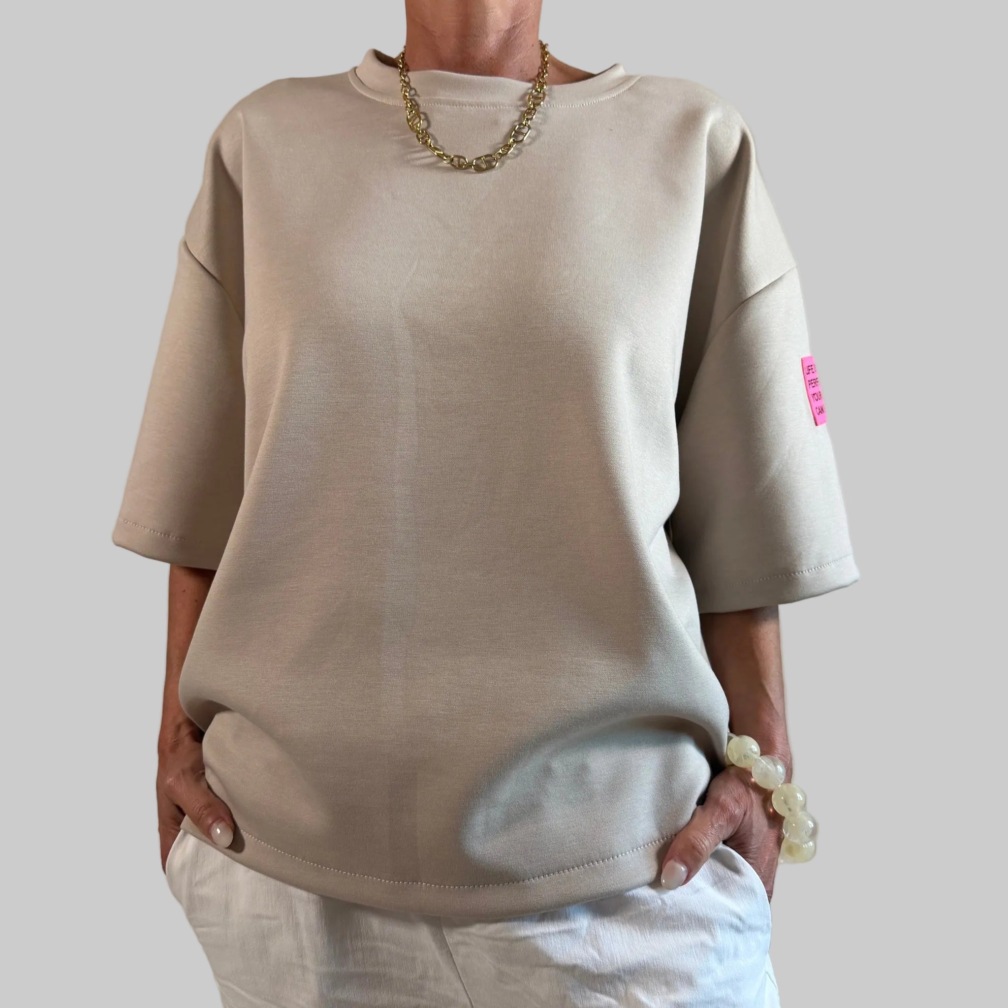 Shirt mit Patch - Farbauswahl