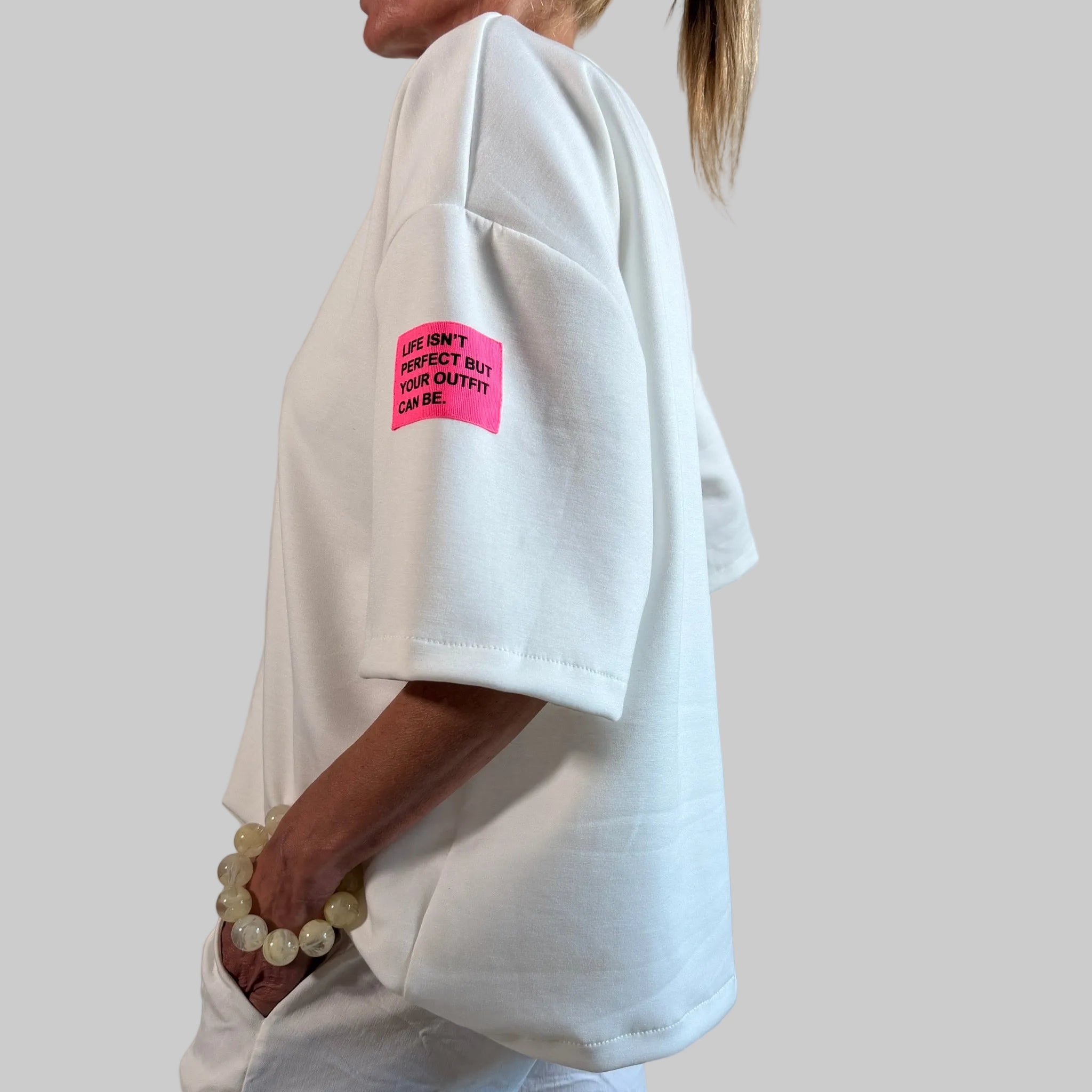 Shirt mit Patch - Farbauswahl