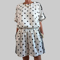 Zweiteiler Sommer Polka Dots