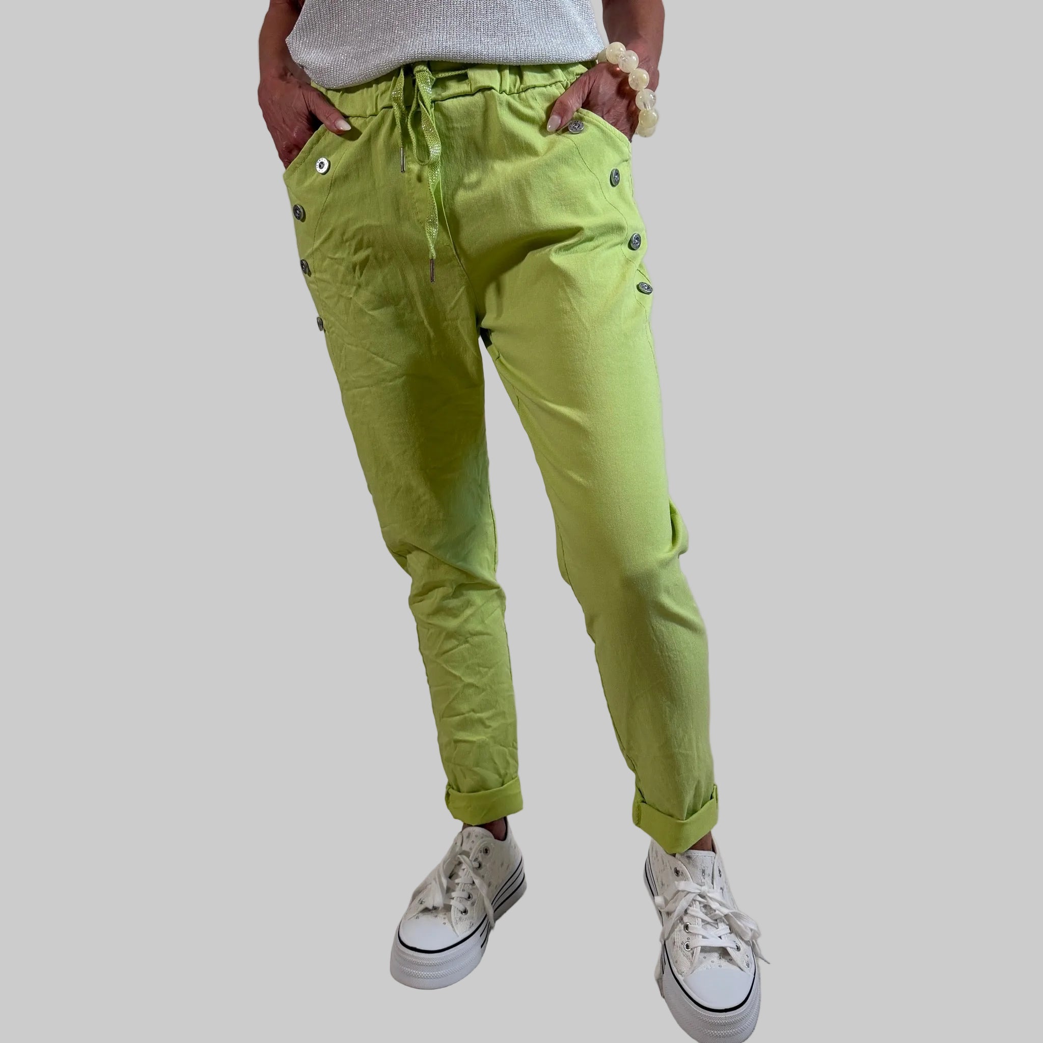 Jogpants Knöpfe - Farbauswahl