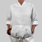 Leinenhemd Hoodie - Farbauswahl