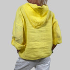 Leinenhemd Hoodie - Farbauswahl