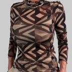 Kaschmir Langarmshirt