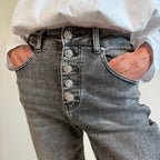 Stretch Jeanshose Mom Fit
