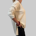 V-Feinstrickpullover