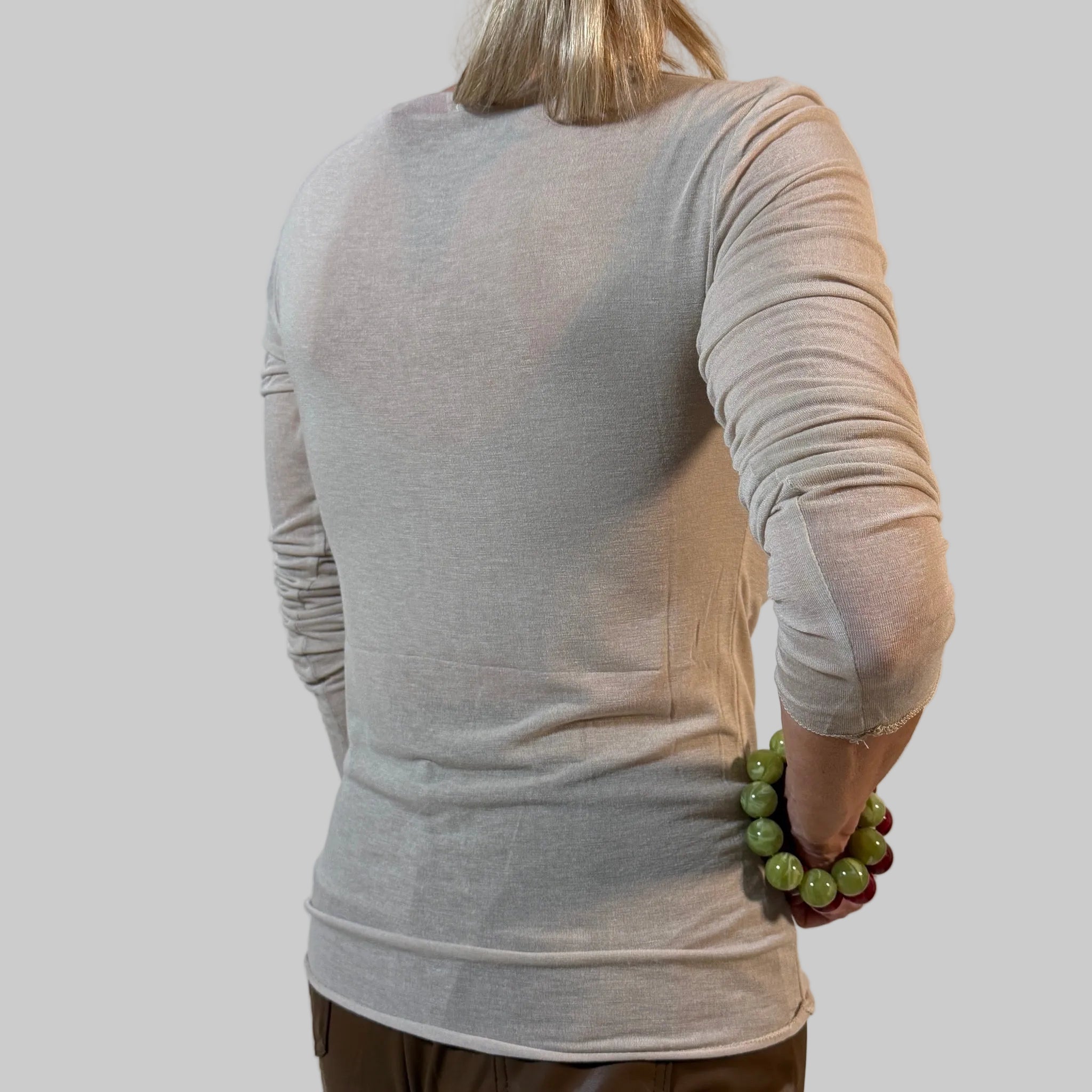 Kaschmir Langarmshirt