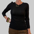 Kaschmir Langarmshirt