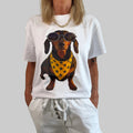 T-Shirt Dackel Glitzerbrille