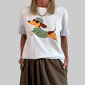 T-Shirt Dackel Sunglasses