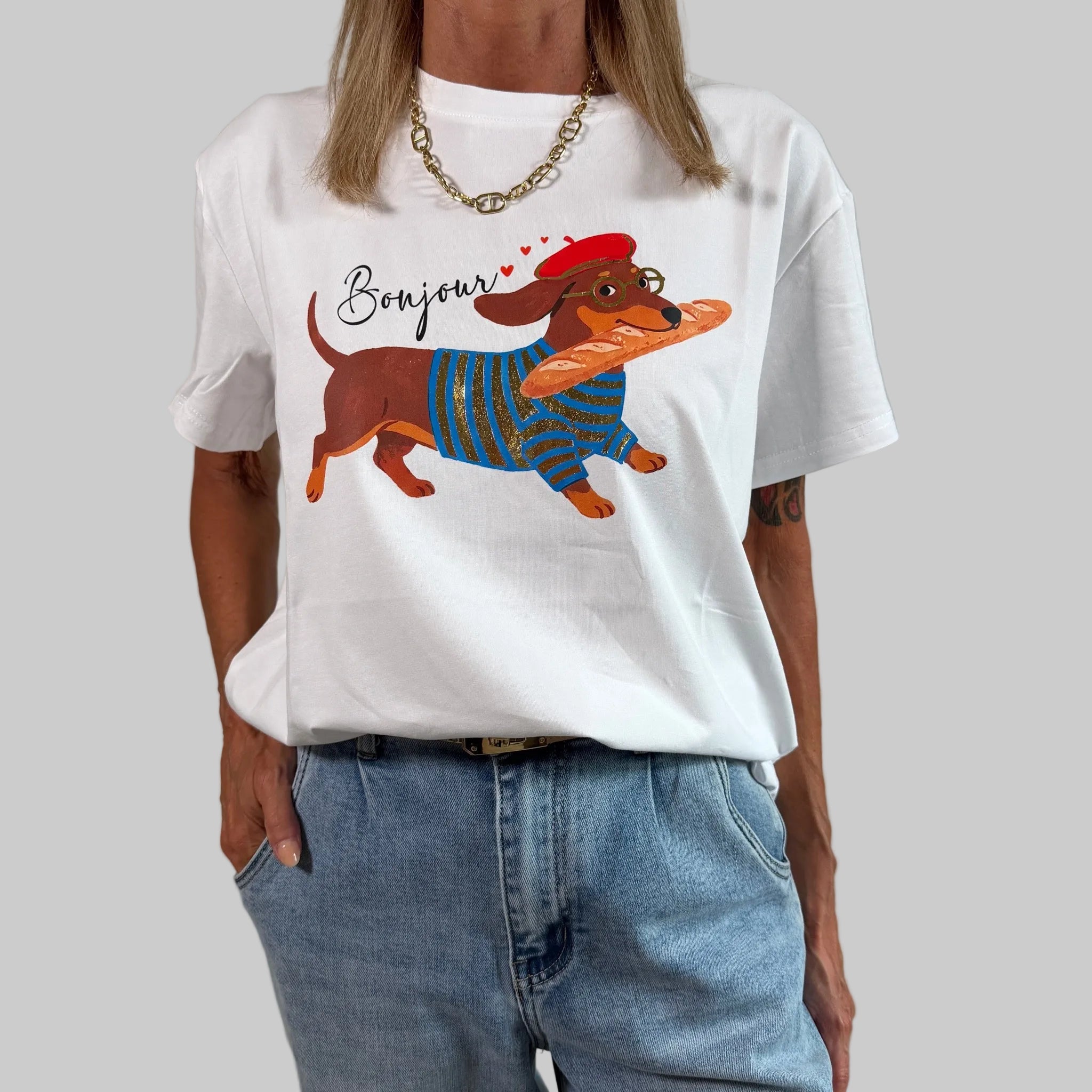 T-Shirt Bonjour