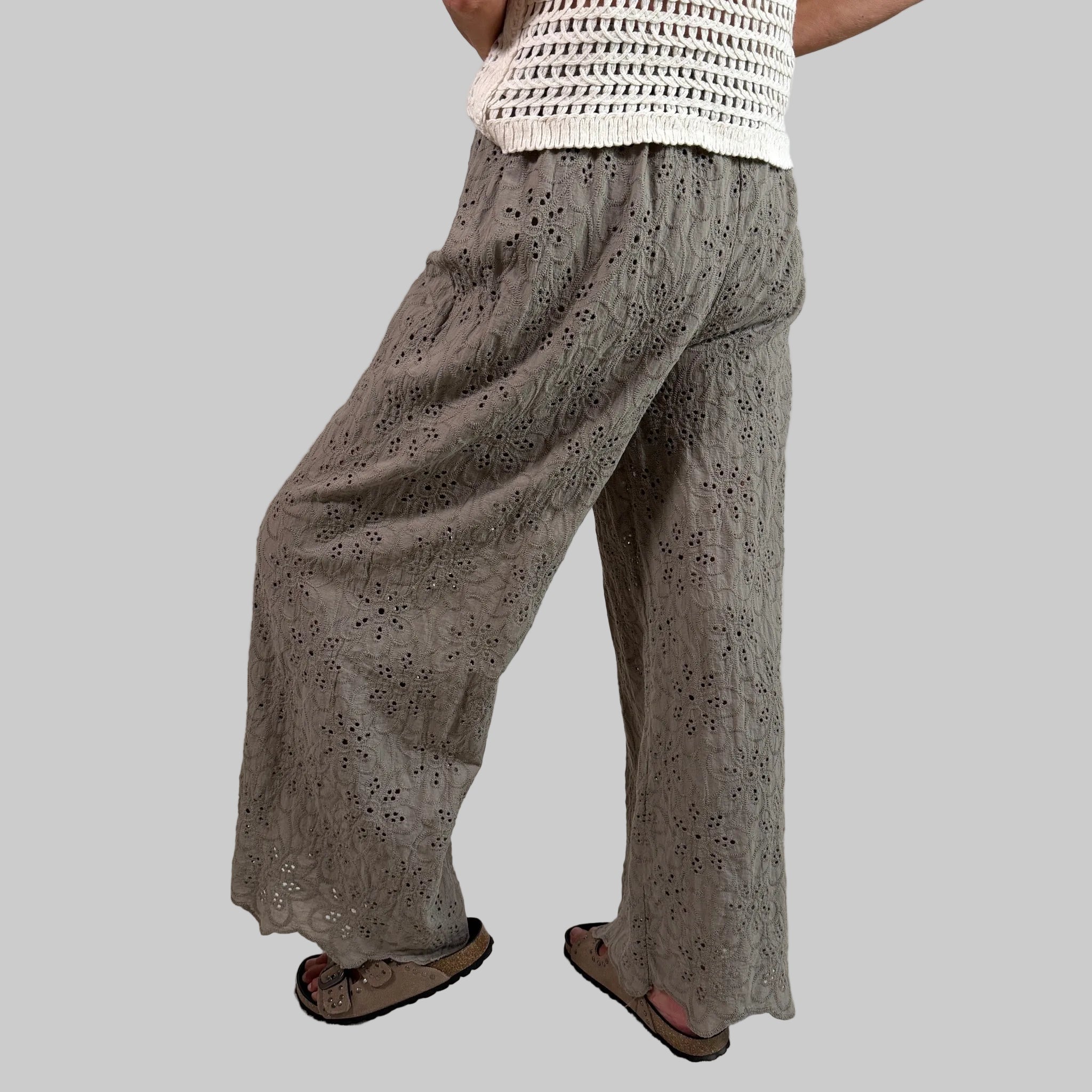 Stoffhose Wide Leg - Farbauswahl