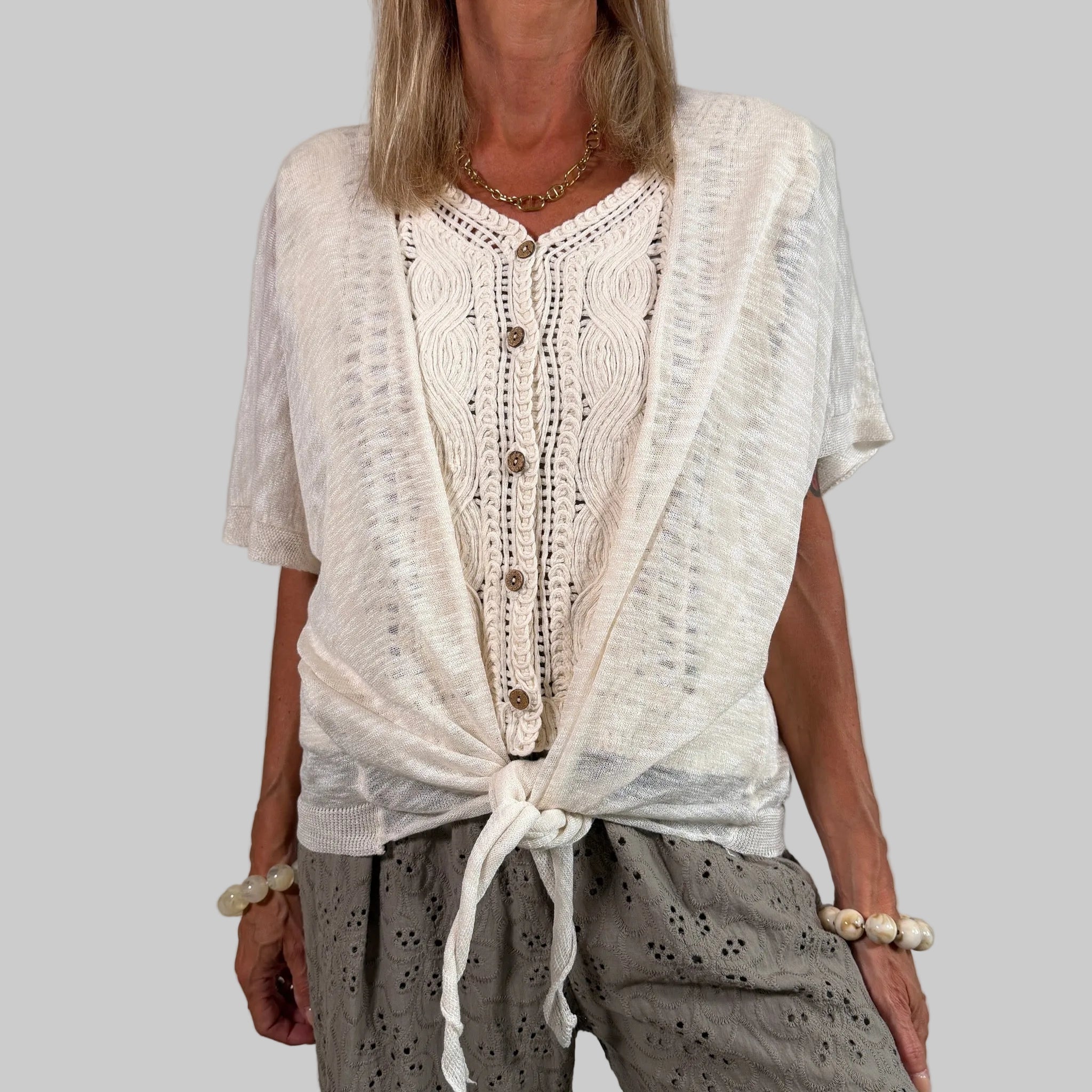 Sommer Cardigan - Farbauswahl