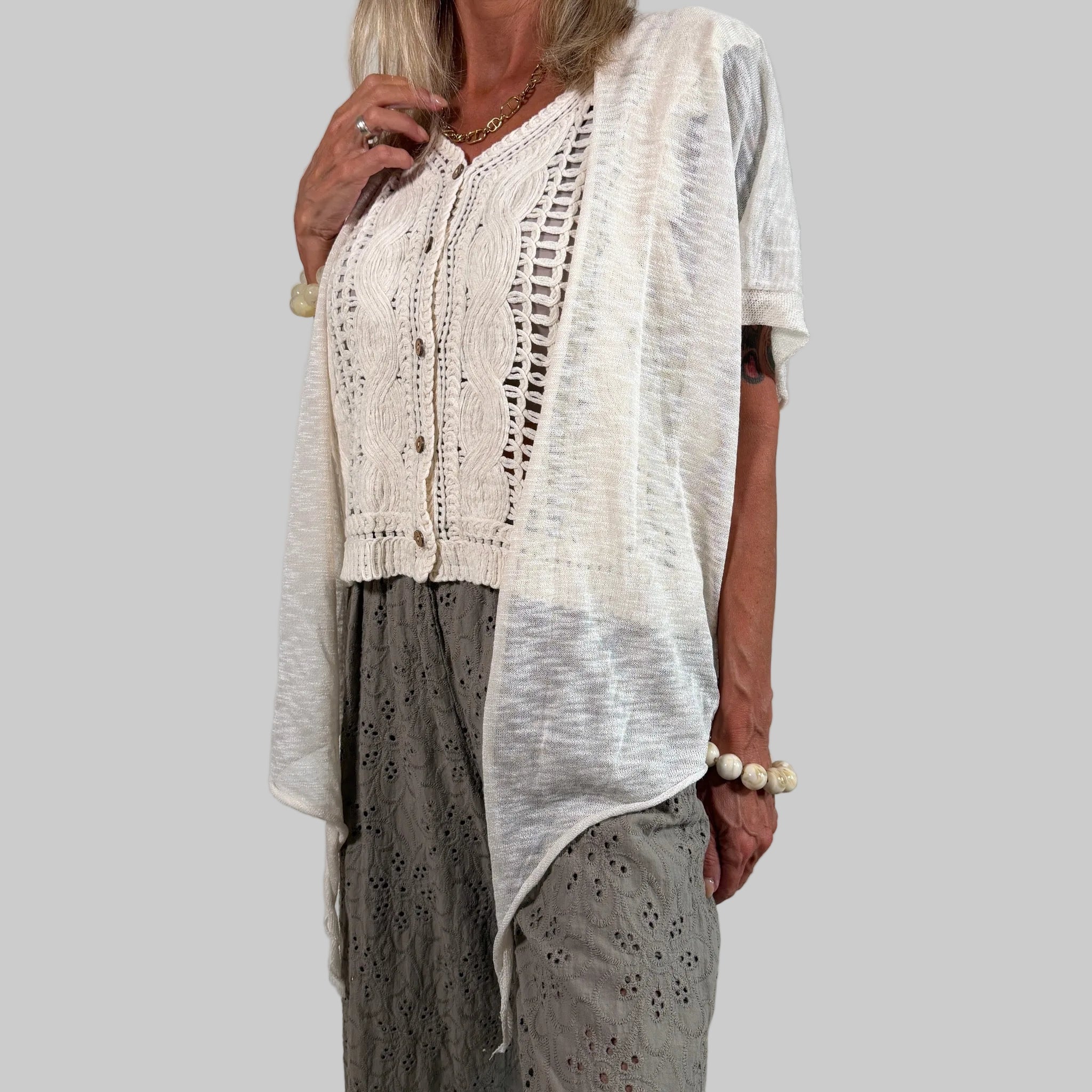 Sommer Cardigan - Farbauswahl