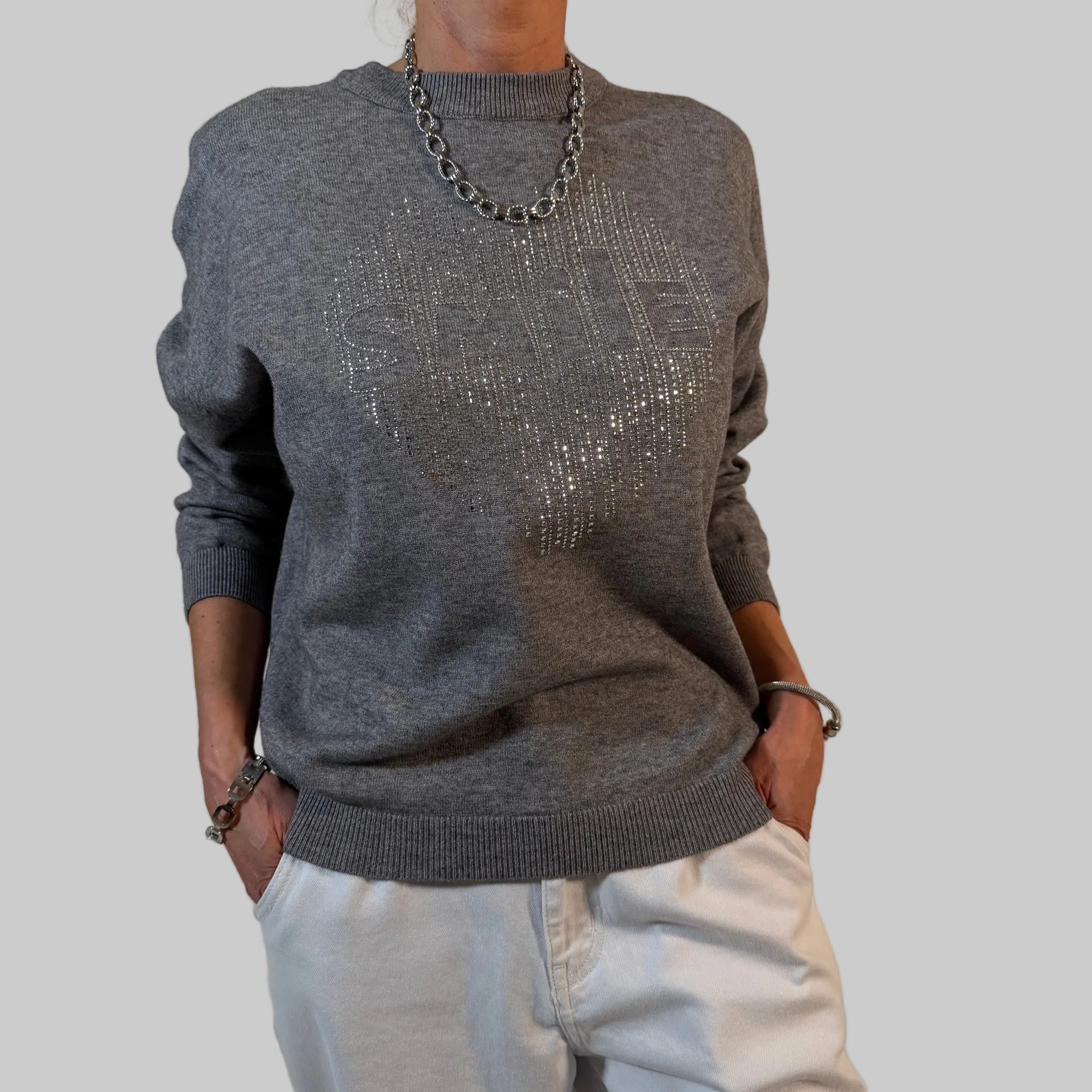 Feinstrickpullover Smile