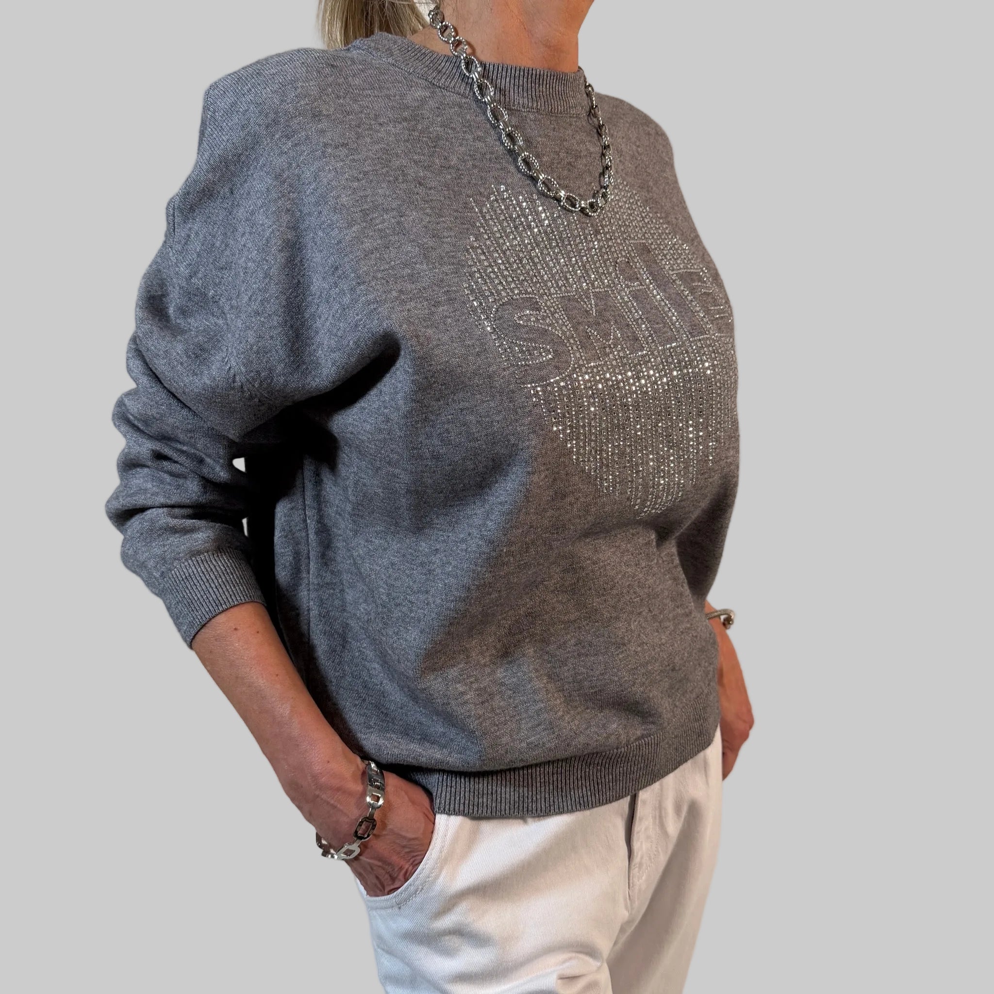 Feinstrickpullover Smile