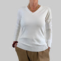 V-Feinstrickpullover - Slim Fit